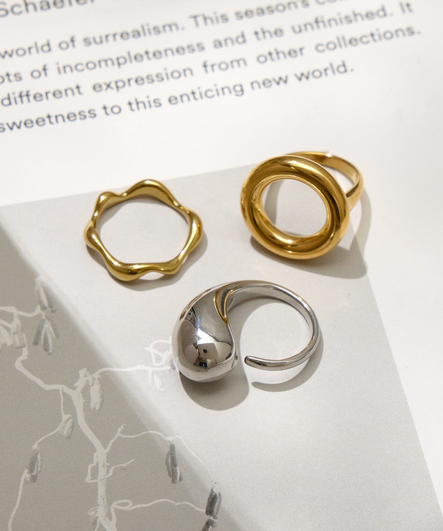 Lattice(ラティス) ＜ステンレス＞ニュアンスリング