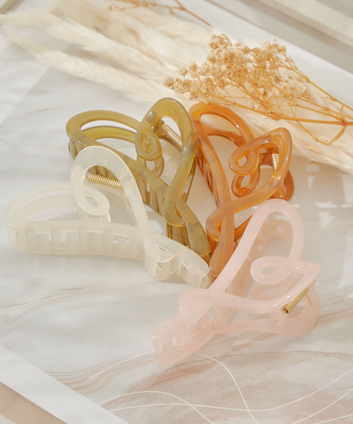 NICE CLAUP / OLIVE des OLIVE OUTLET(ナイスクラップ  / オリーブ デ オリーブ アウトレット) 【RMAF】ハートヘアクリップ
