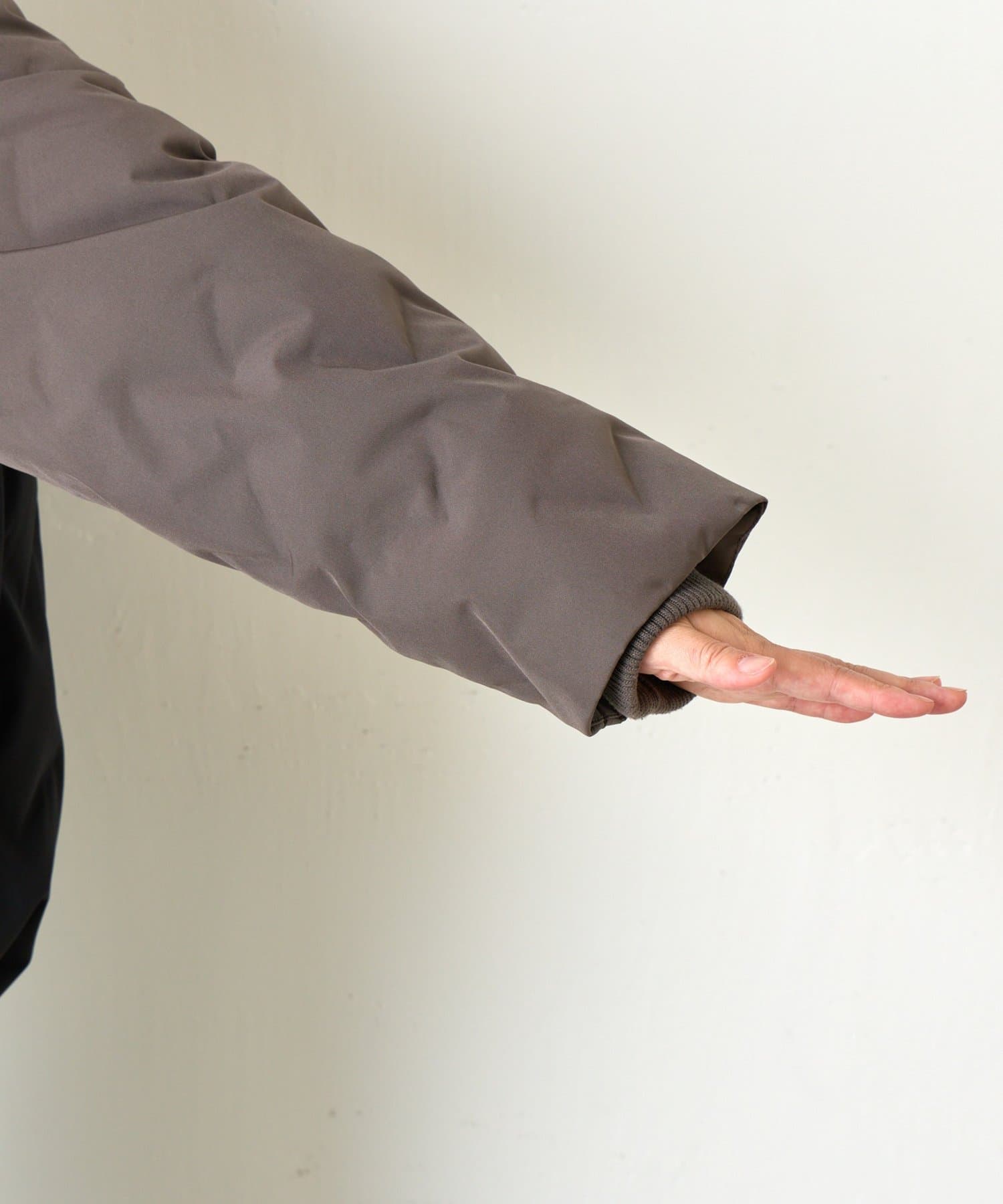 Jena　espace merveilleux(ジェナ　エスパスメルヴェイユ) 【配色が映える/大人気ダウン】配色テントラインダウンジャケット