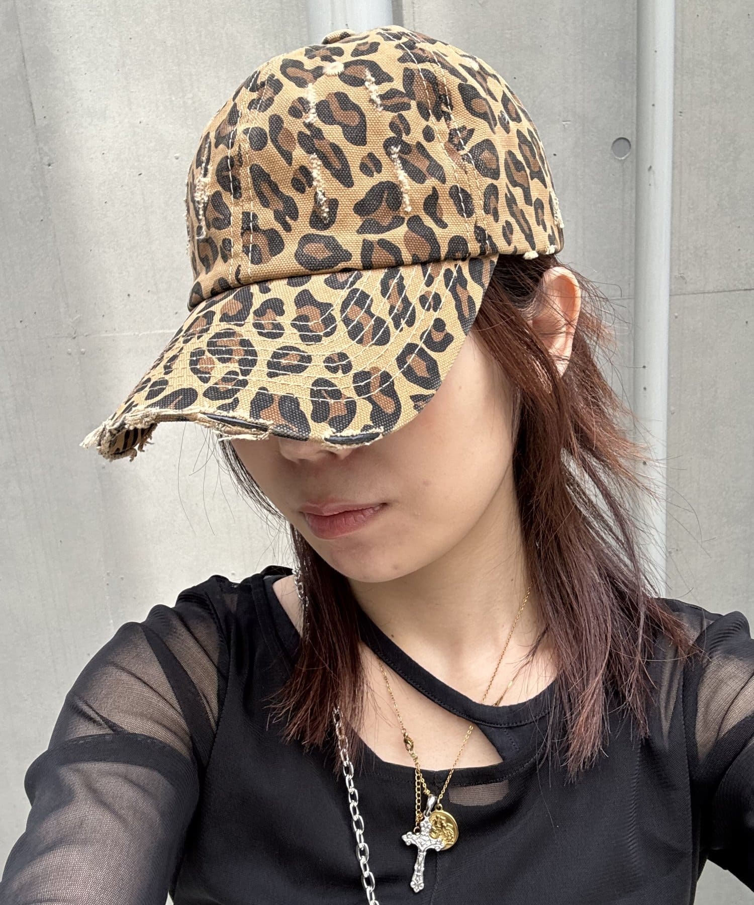 WHO’S WHO gallery(フーズフーギャラリー) レオパードキャップ