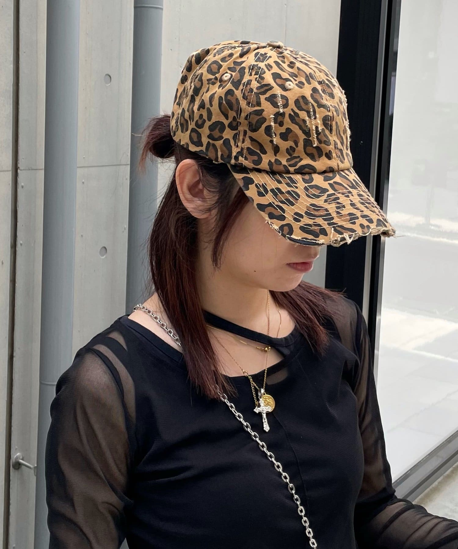 WHO’S WHO gallery(フーズフーギャラリー) レオパードキャップ