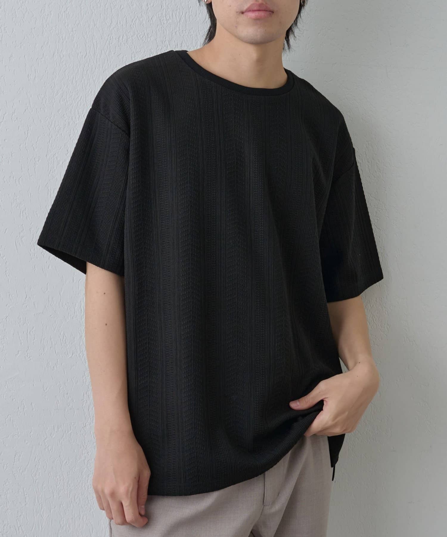 COLONY 2139(コロニー トゥーワンスリーナイン) ケーブルジャガードTEE