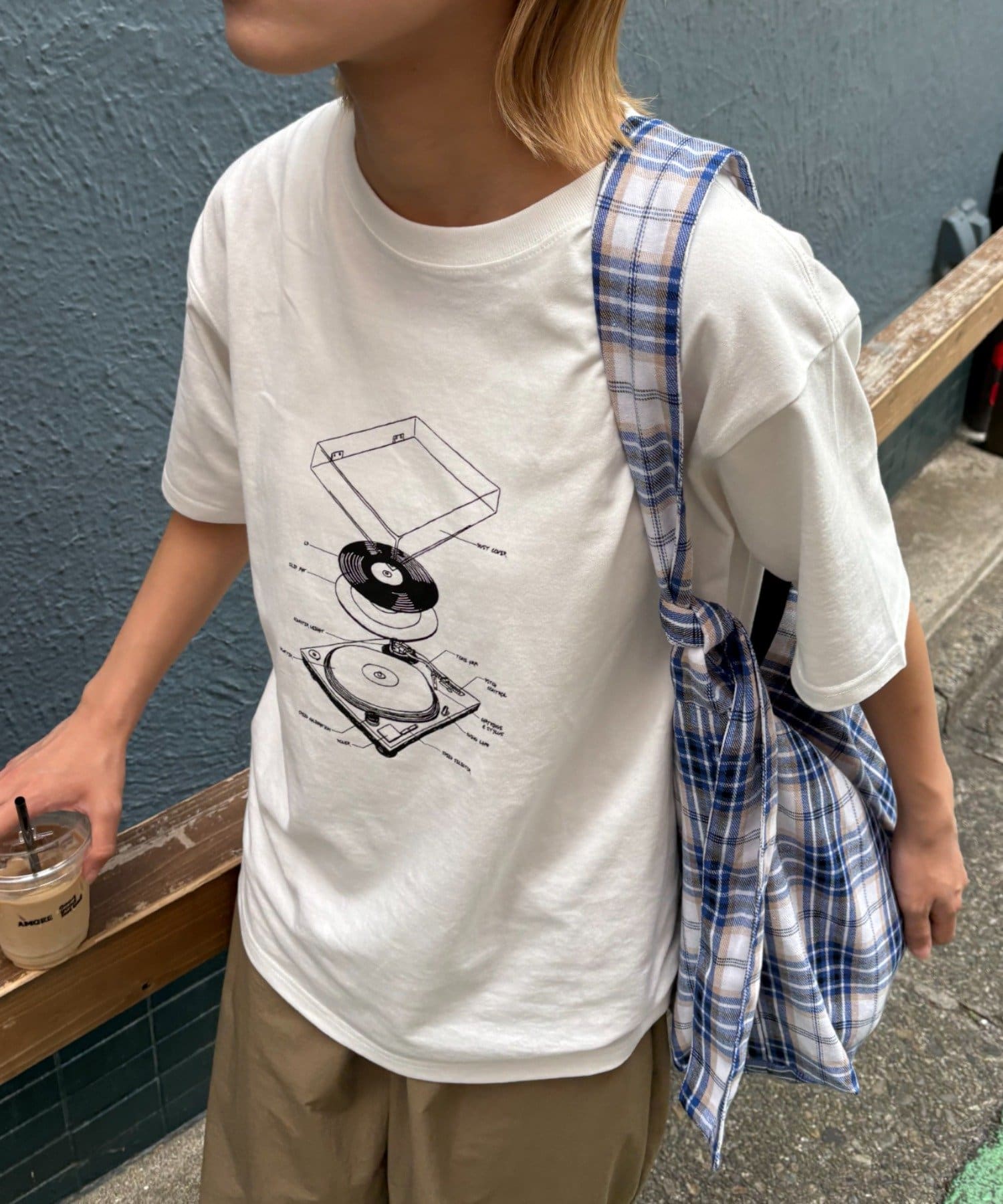 CIAOPANIC TYPY(チャオパニックティピー) 【UNISEX】レコードTEE