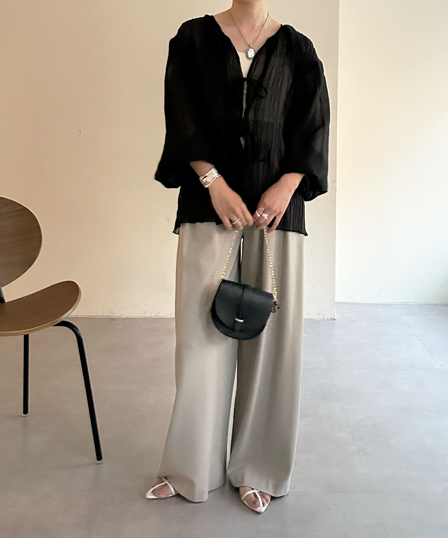 SHENERY シーナリー リボンブラウス SHENERY シーナリー リボンブラウス SHENERY シーナリー リボンブラウス