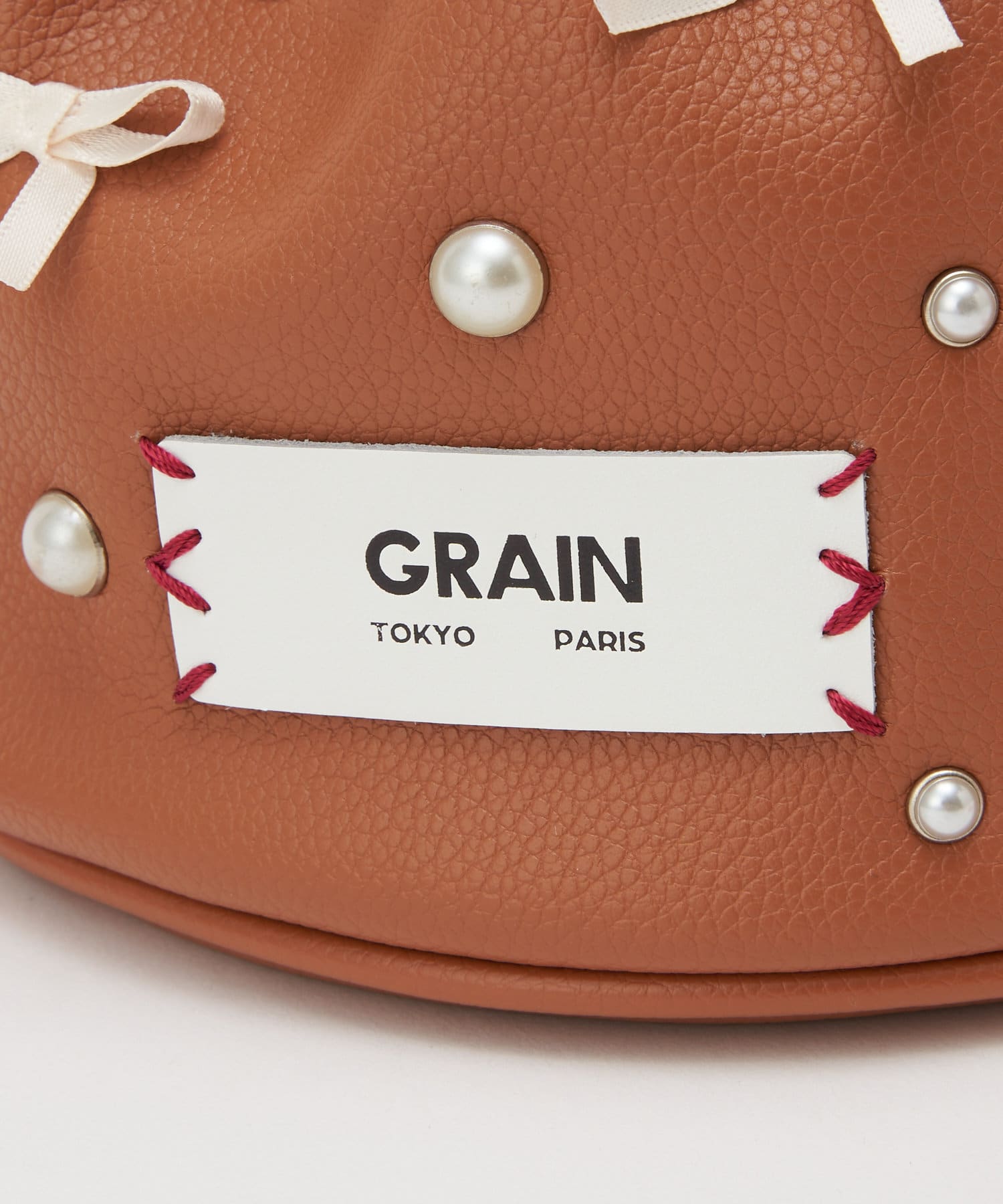 OUTLET(アウトレット) 【Ciaopanic】【aya×GRAIN】ギャザーハンドル巾着バッグ