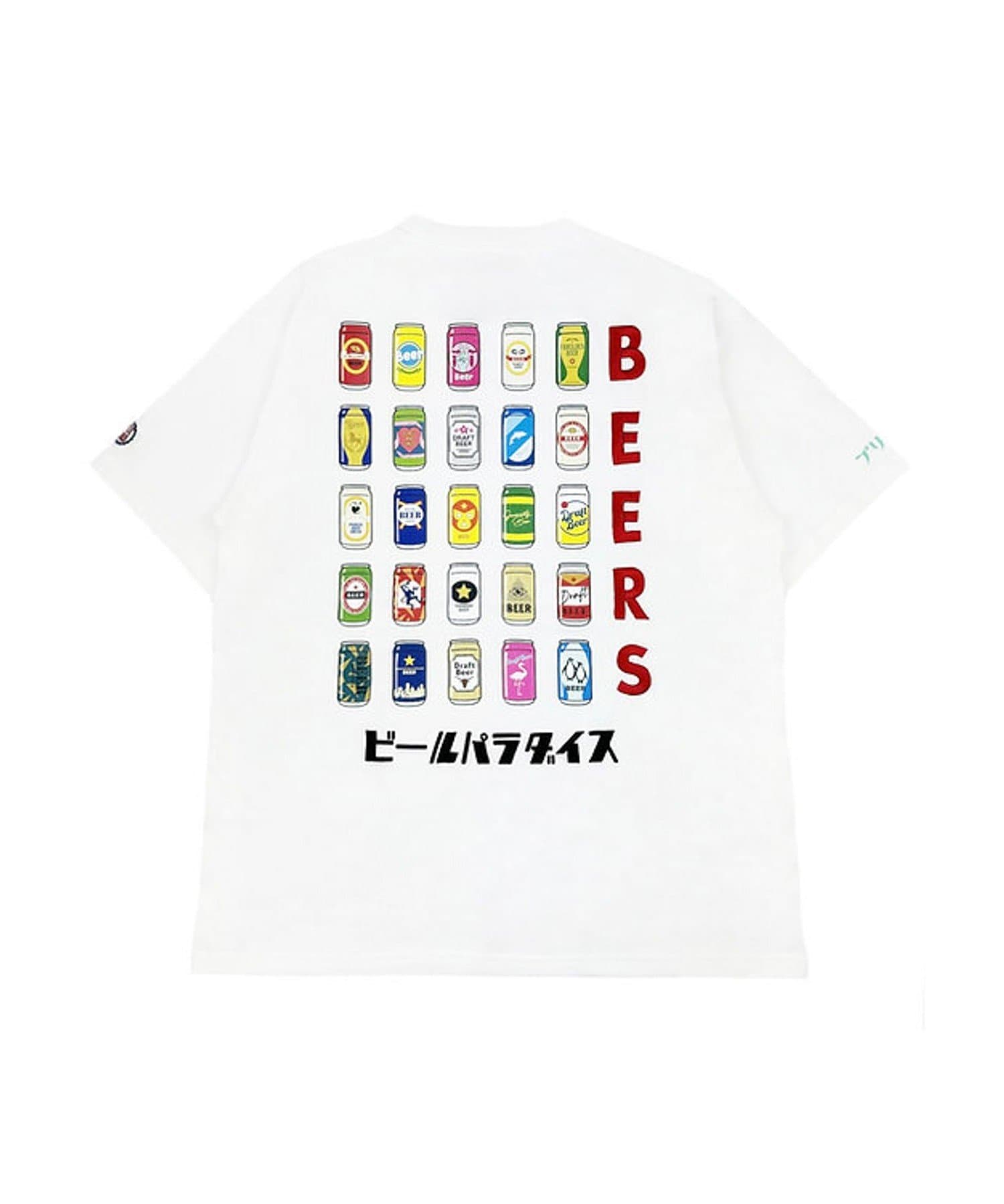 FREDY & GLOSTER(フレディ アンド グロスター) 【YOIDORE】ビールパラダイスTEE クルーネックTシャツ バックプリント