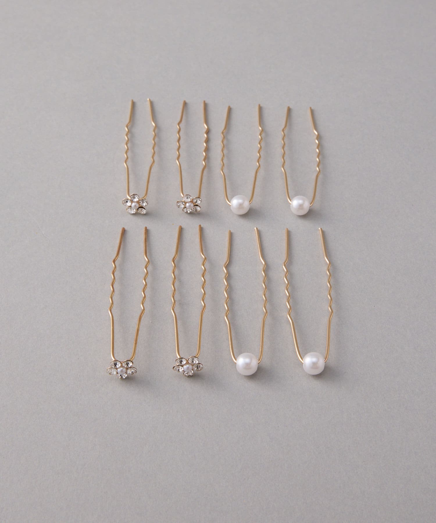 人気の為再入荷】【オケージョン】フラワーUピンセット(8P