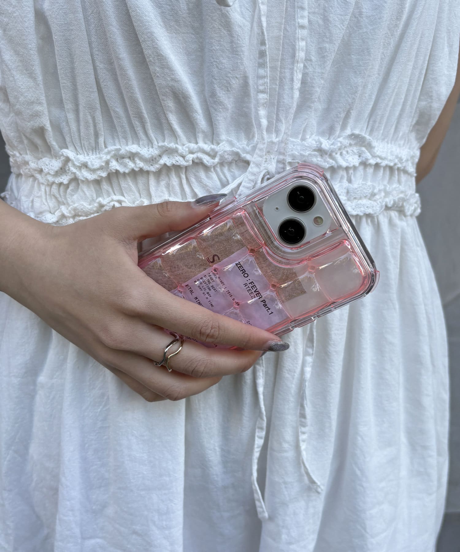 Lattice(ラティス) ぷっくりスマホケース(iPhone13/14)