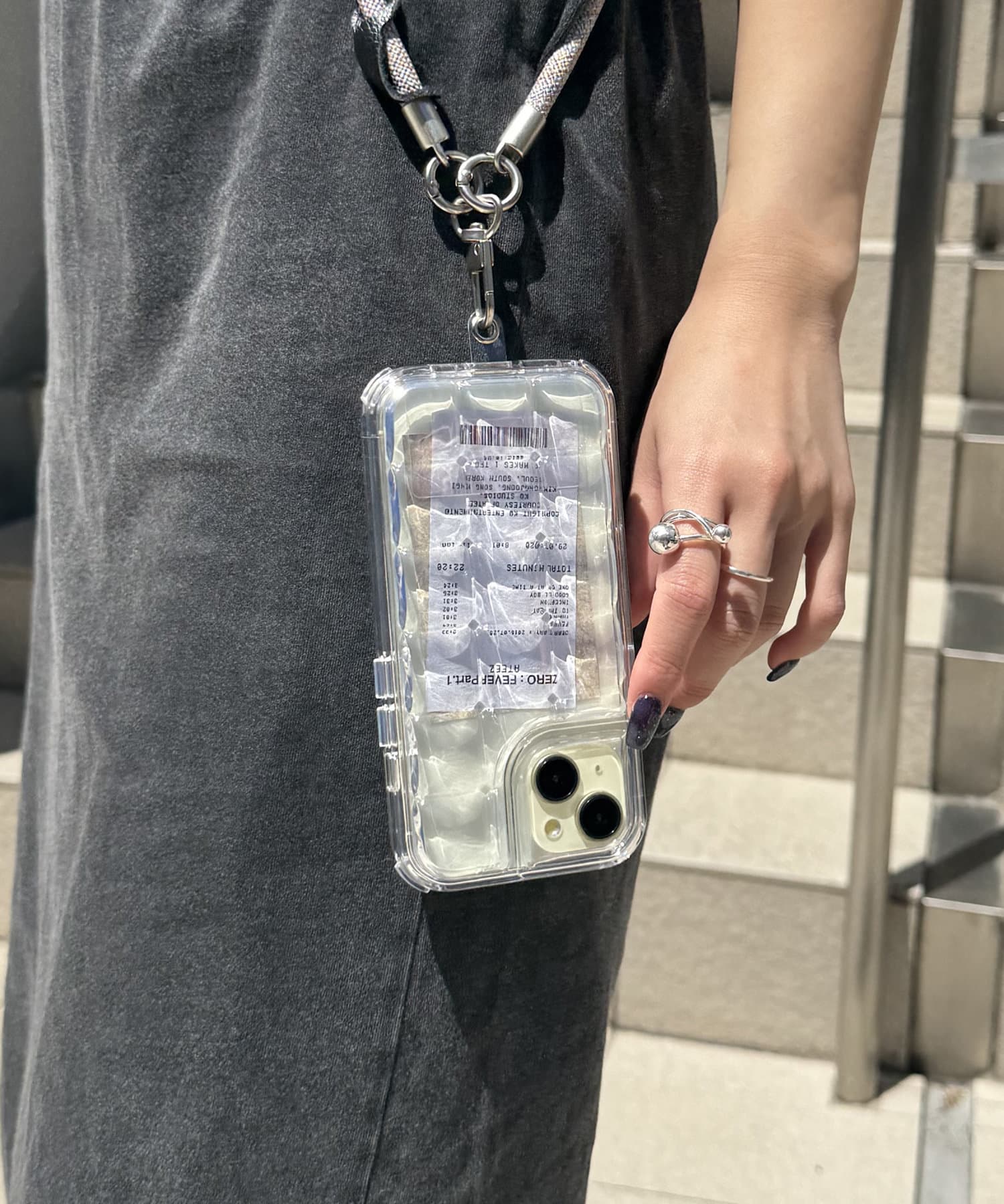 Lattice(ラティス) ぷっくりスマホケース(iPhone15)