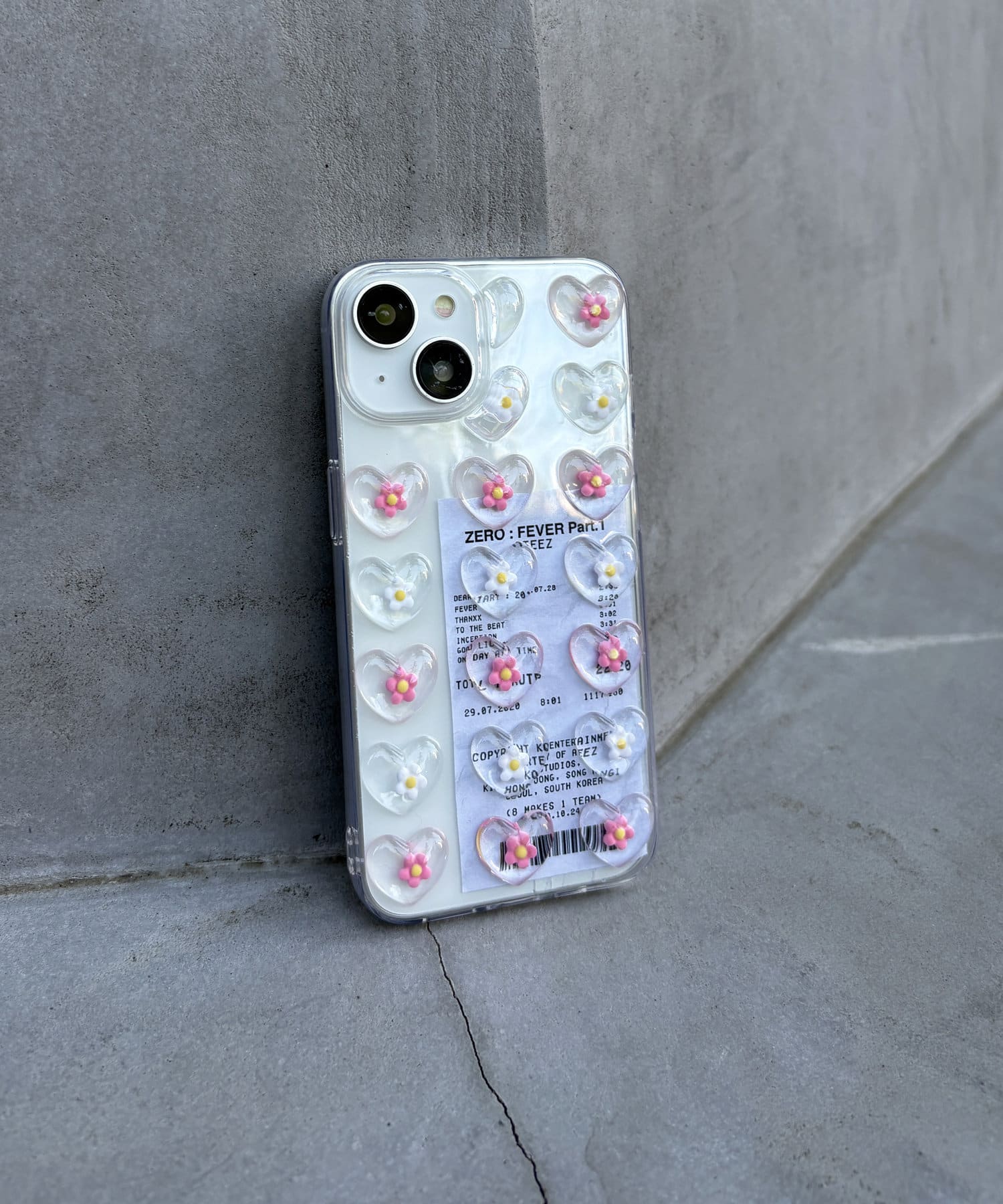 Lattice(ラティス) フラワースマホケース(iPhone13/14)