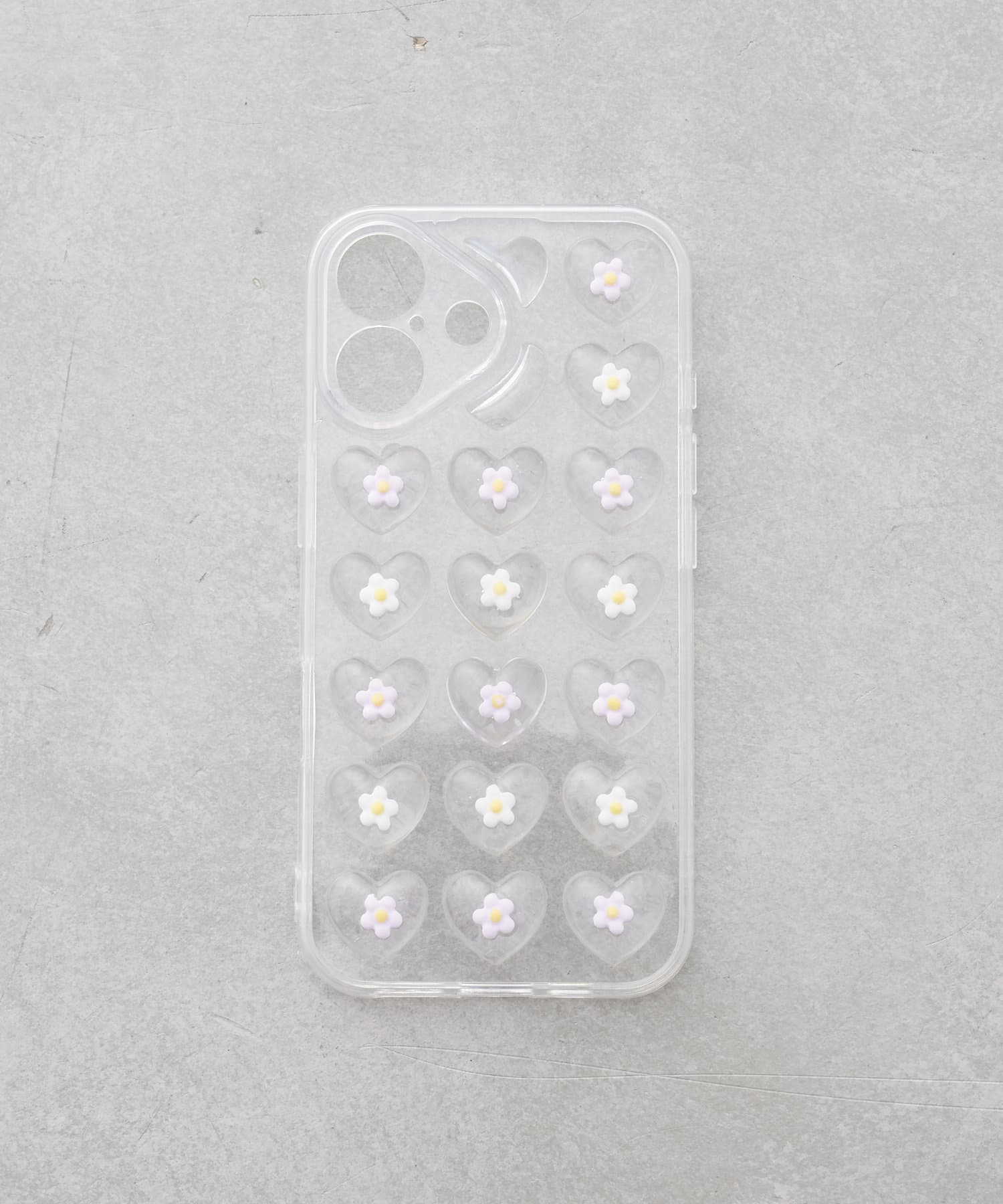 フラワースマホケース(iPhone16) | Lattice(ラティス)レディース