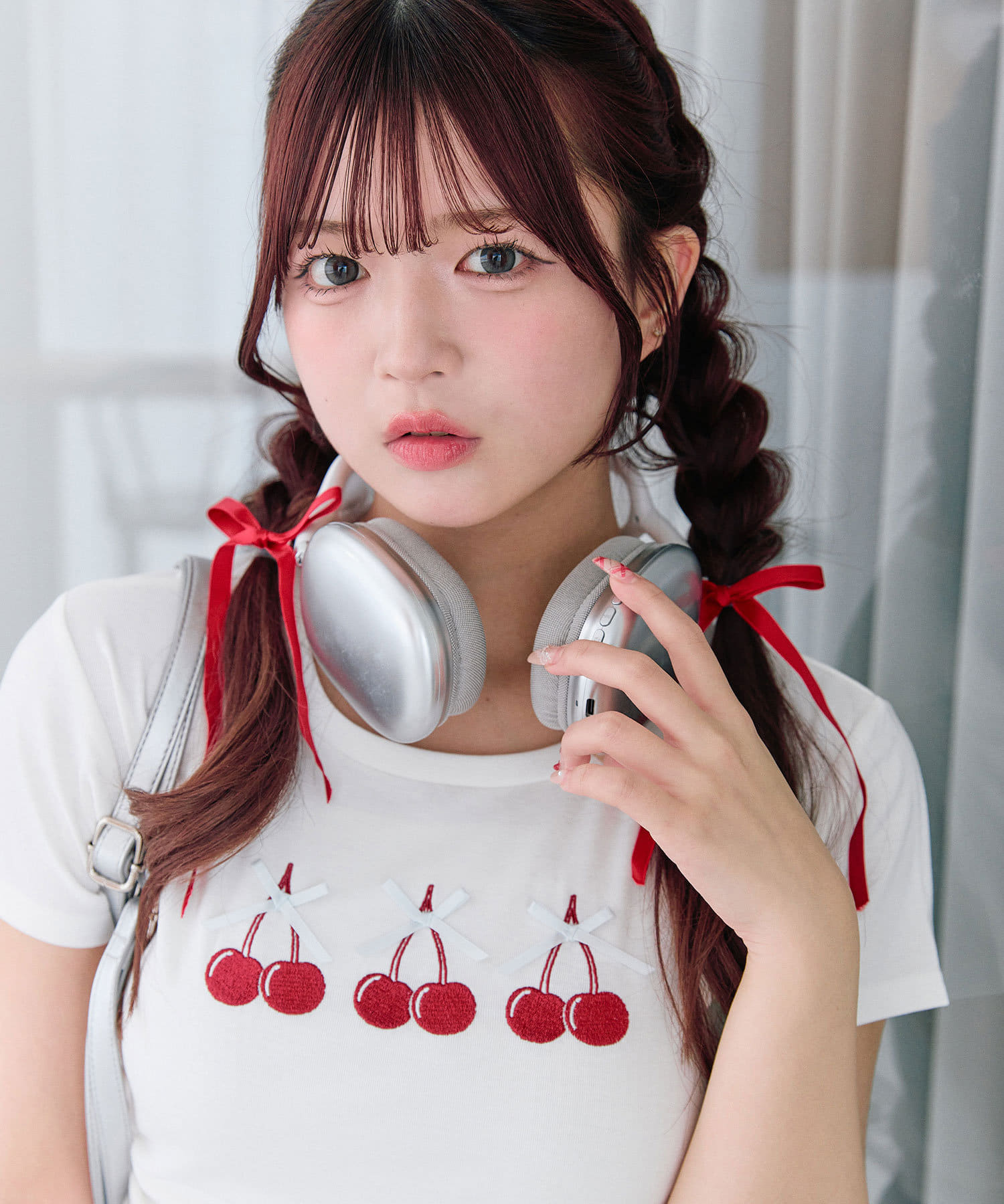 OLIVE des OLIVE(オリーブ デ オリーブ) 【Cherry Collection】チェリーTシャツ