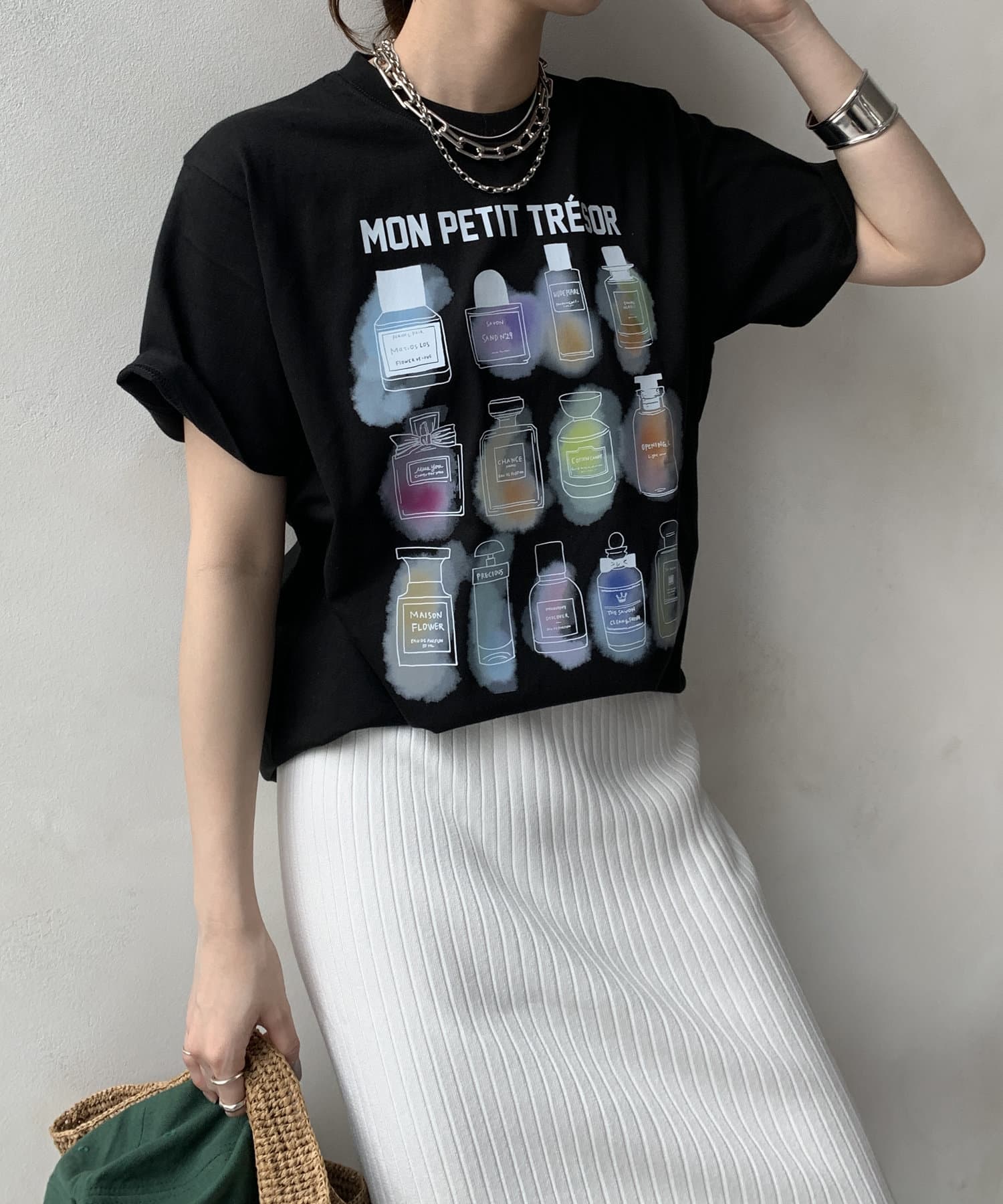 doudou partenzaロゴプリントTEE WEB限定】partenzaロゴプリントTEE | DOUDOU(ドゥドゥ
