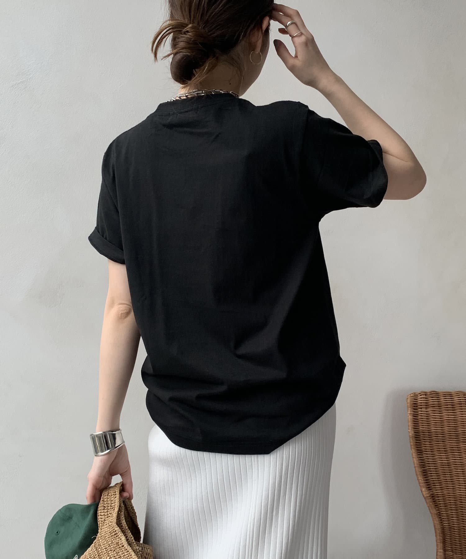 DOUDOU(ドゥドゥ) 【WEB限定】パフュームロゴプリントTEE