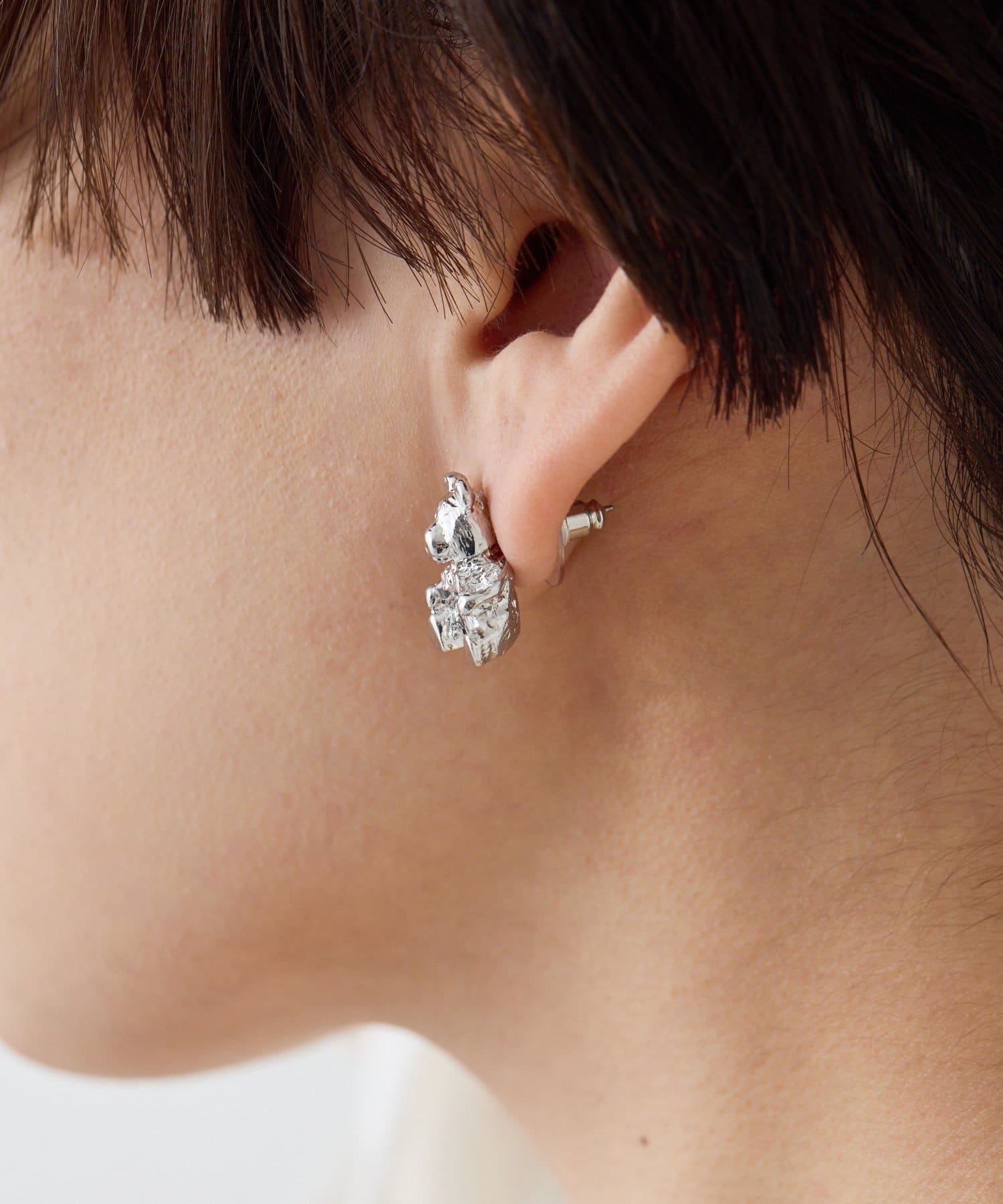 ear PAPILLONNER(イア パピヨネ) 【beq Pettina(ベック ペティーナ)】テディベアピアス