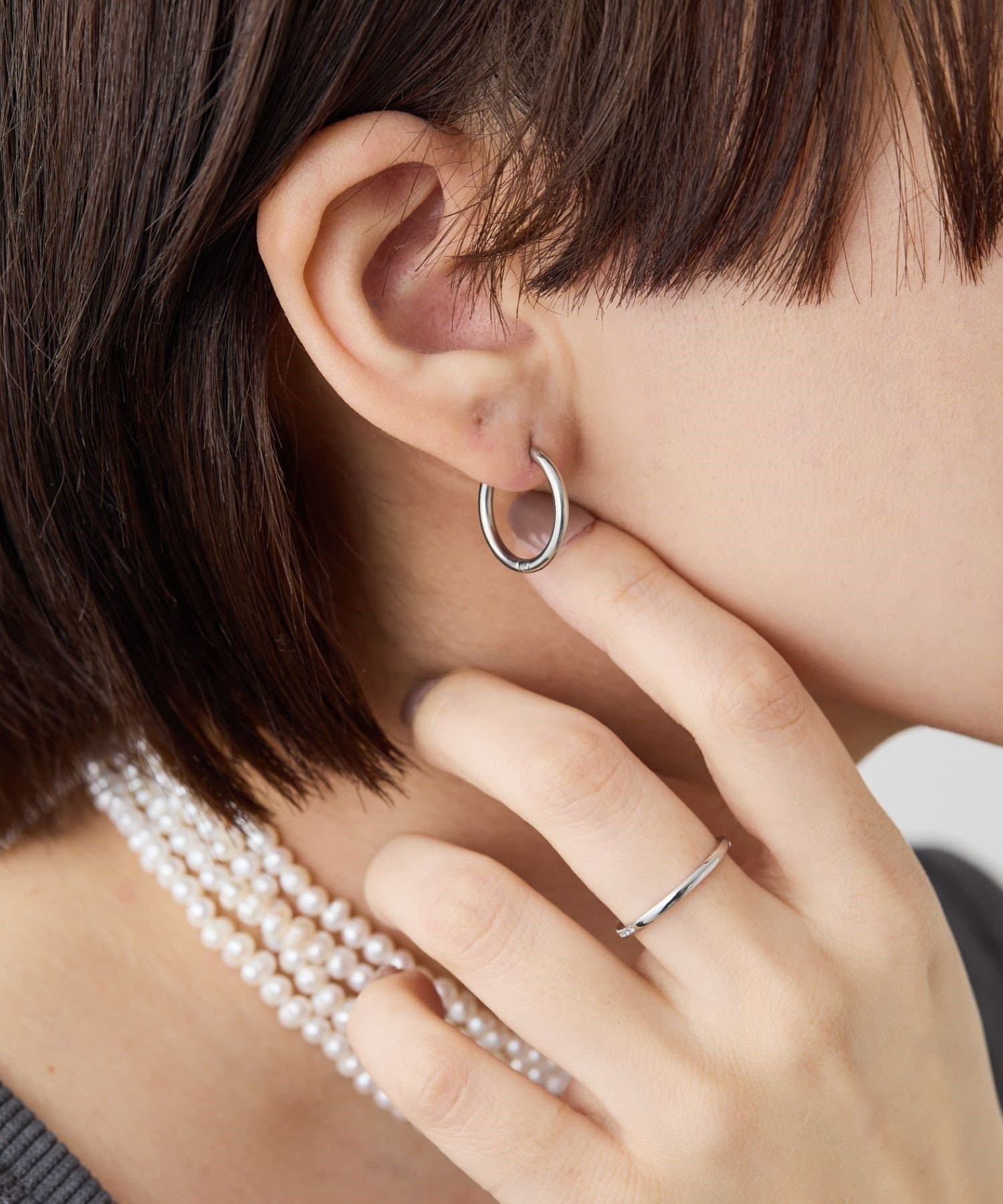 ear PAPILLONNER(イア パピヨネ) 【beq Pettina(ベック ペティーナ)】モチーフ×淡水パールピアス