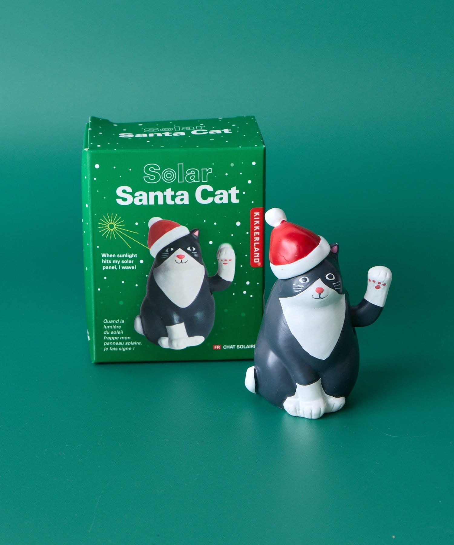 BIRTHDAY BAR(バースデイバー) 【KIKKERLAND】SOLAR　SANTA／CAT