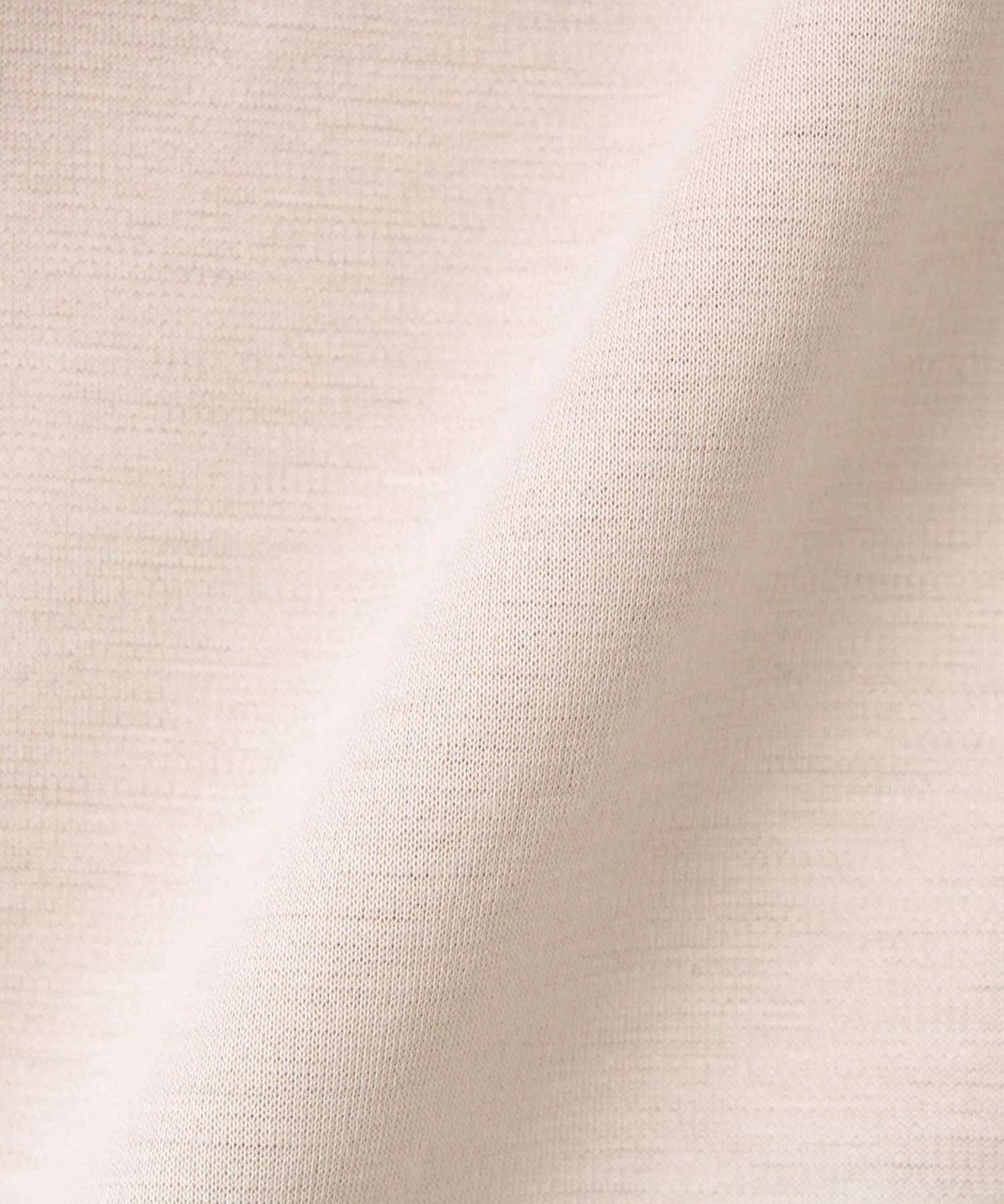 NOLLEY'S(ノーリーズ) 《接触冷感》スーピマコットン ダブルカラーTee