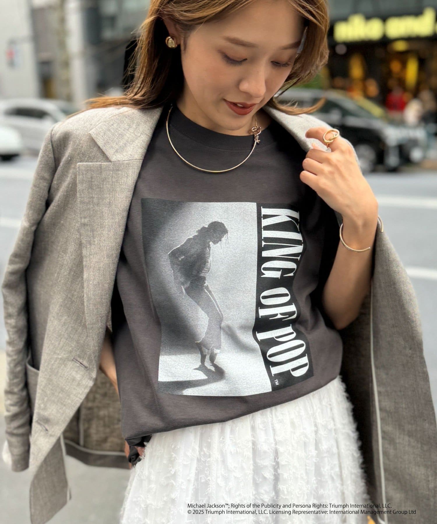 NOLLEY'S(ノーリーズ) 【GOOD ROCK SPEED】別注 MICHAEL JACKSON Tシャツ