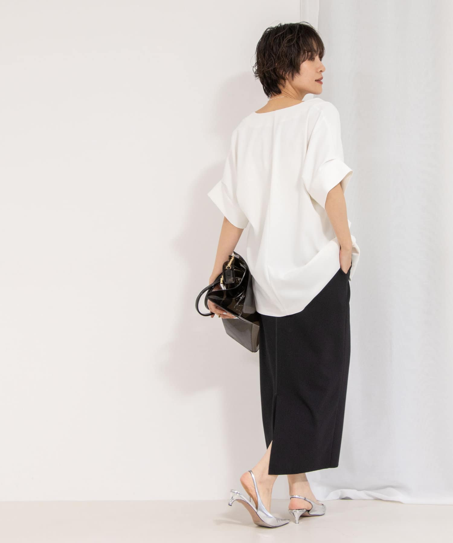 ノーリーズ　ウォッシャブルツイル フレンチジャケット セットアップ対応》ウォッシャブルツイルフレンチジャケット