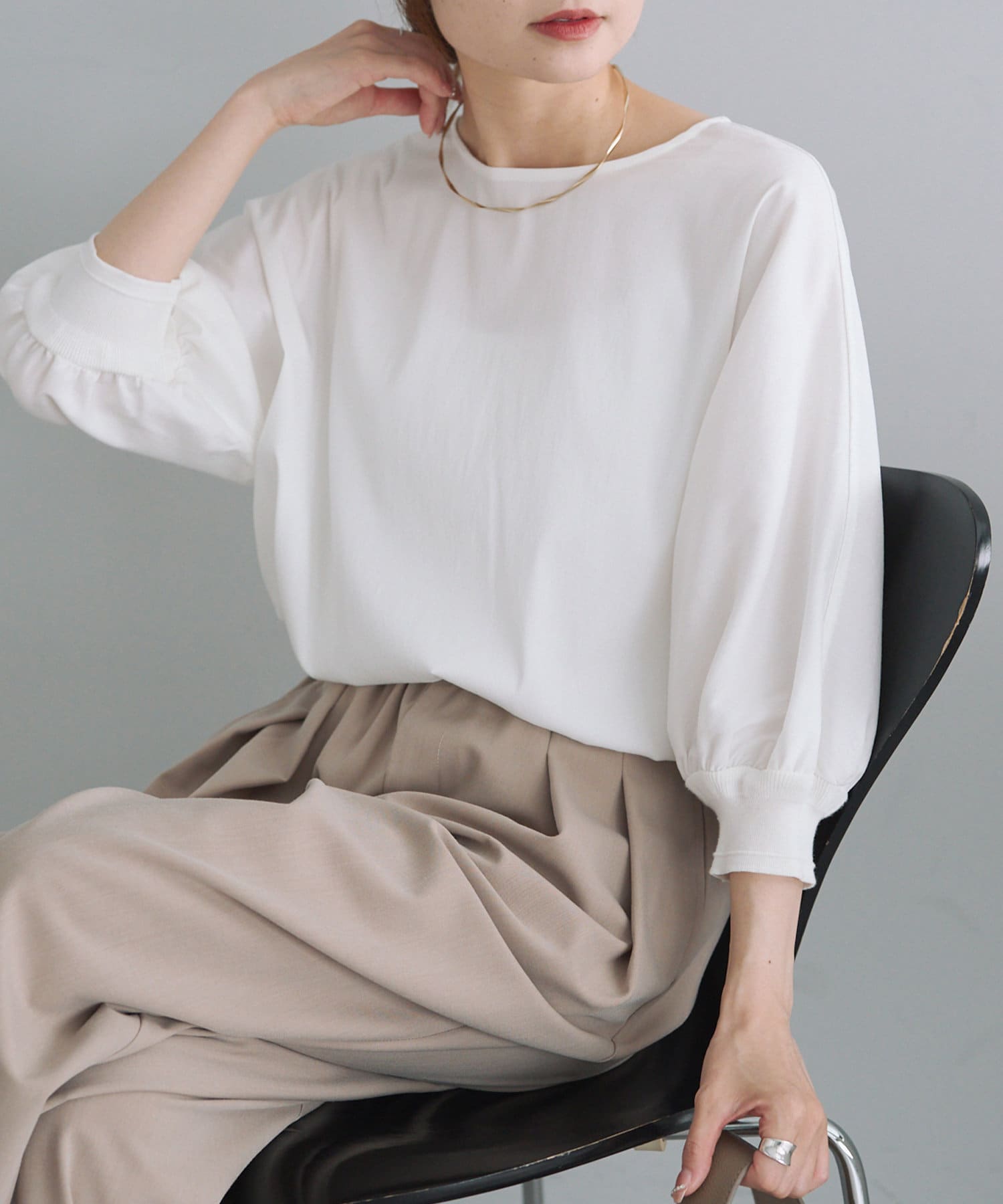 PUAL CE CIN　2025 SS collection【レトロシック】ミニマルなデザインとソフトなクラフト感による洗練されたレトロスタイルと上品で心地良いテクスチャーを重ねたコンフォートスタイリ