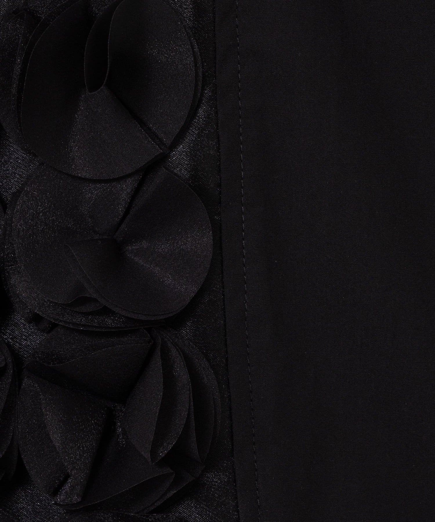 NOLLEY'S(ノーリーズ) フラワーモチーフフレンチスリーブブラウス