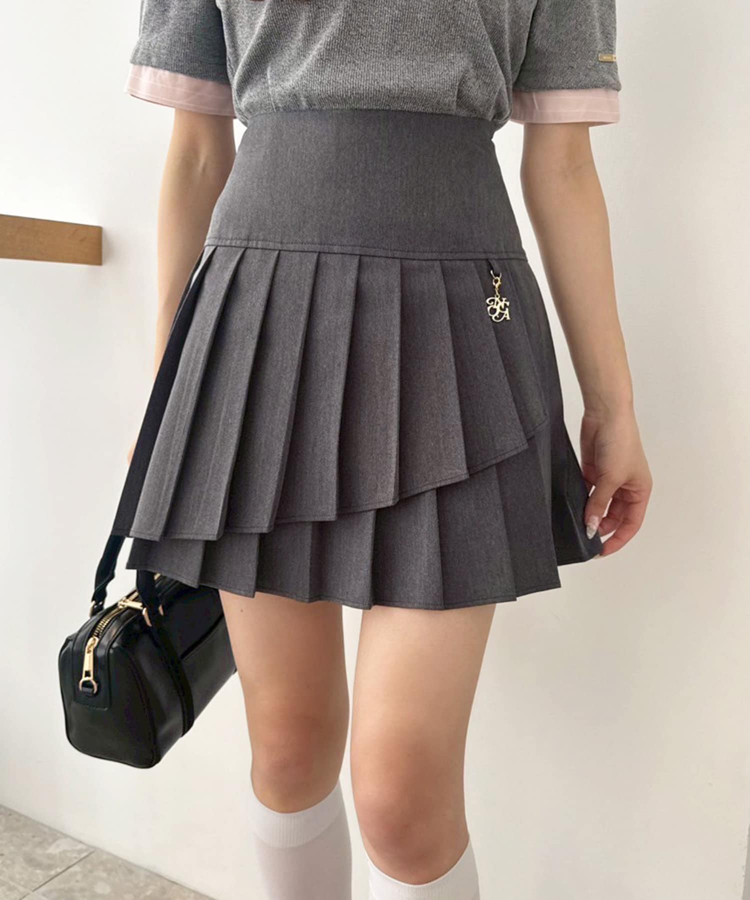 ※サイズ表記について1＝Sサイズ2＝Mサイズ~NICECLAUP 2025 Early Summer Collection~トレンドコーデに欠かせないプリーツスカートに新デザインが登場！イレヘムデザイ