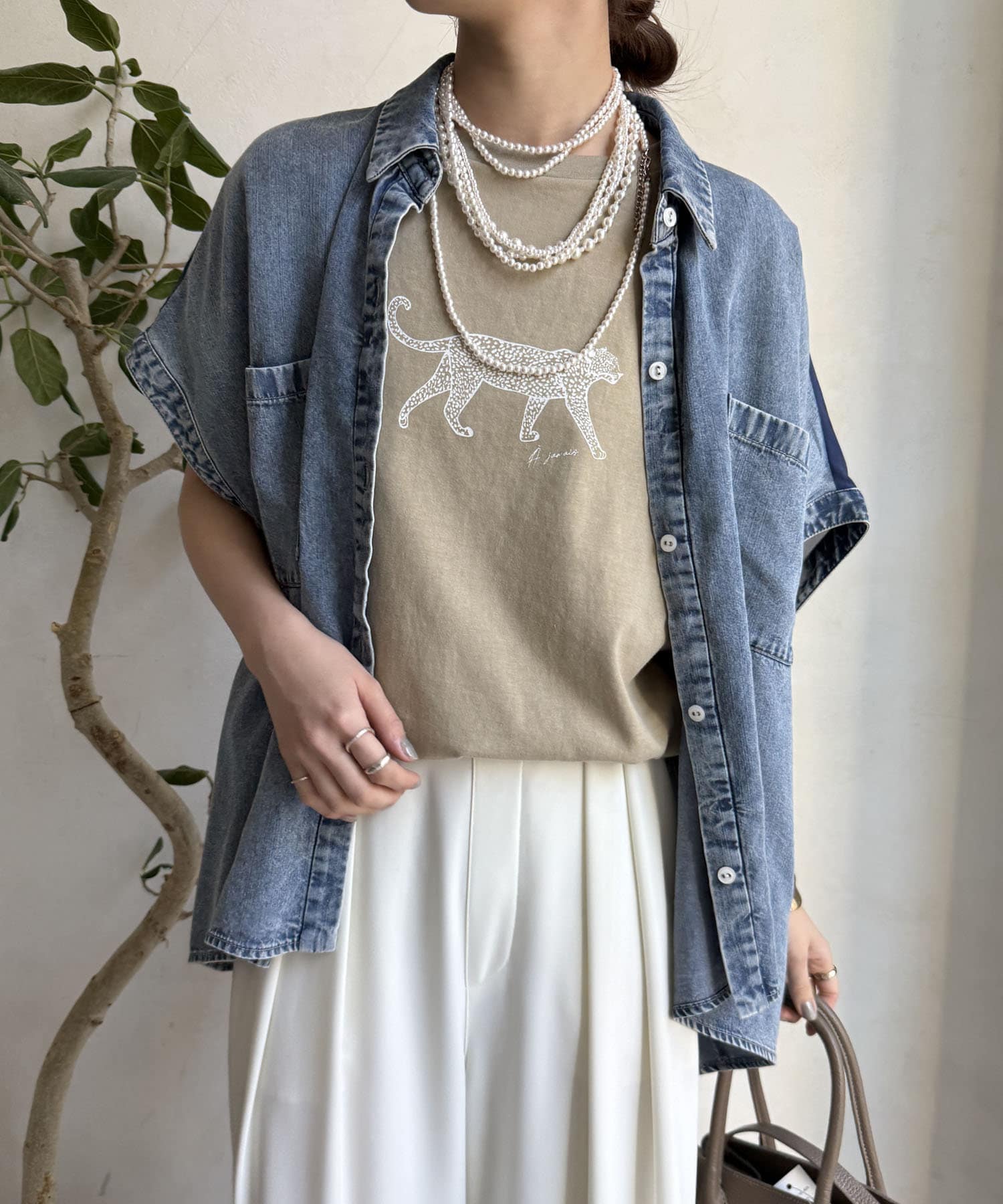 DOUDOU(ドゥドゥ) チーターTEE