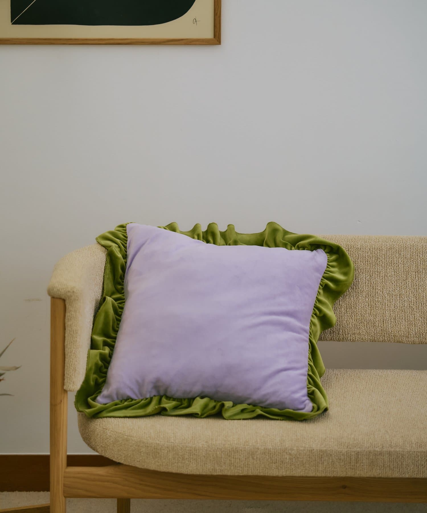 BIRTHDAY BAR(バースデイバー) 【SAHIR サヒール】Velour cushion cover