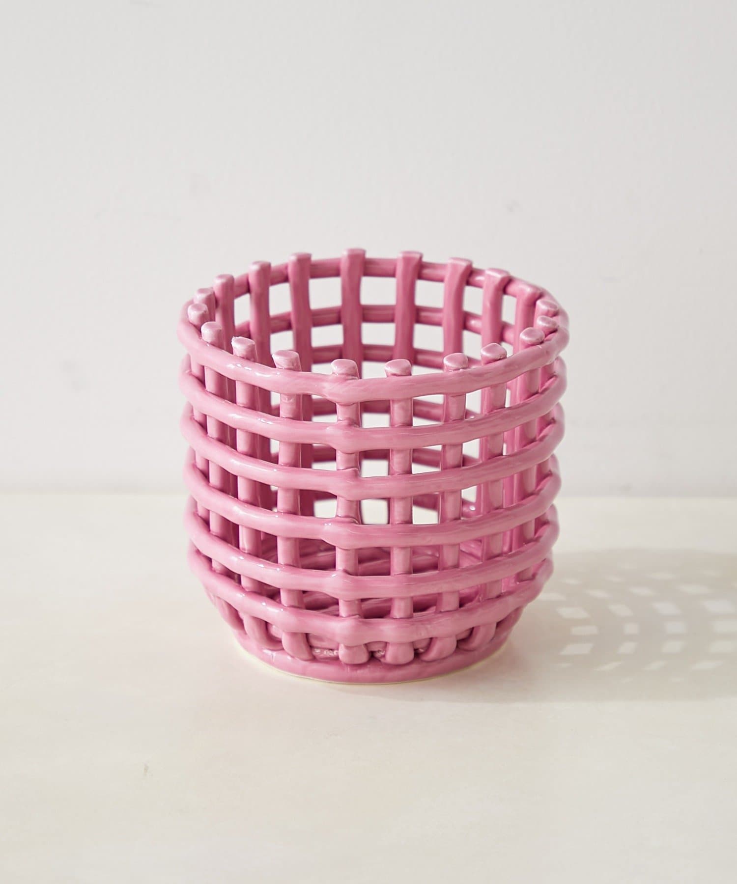 BIRTHDAY BAR(バースデイバー) 【SAHIR サヒール】Pottery round basket