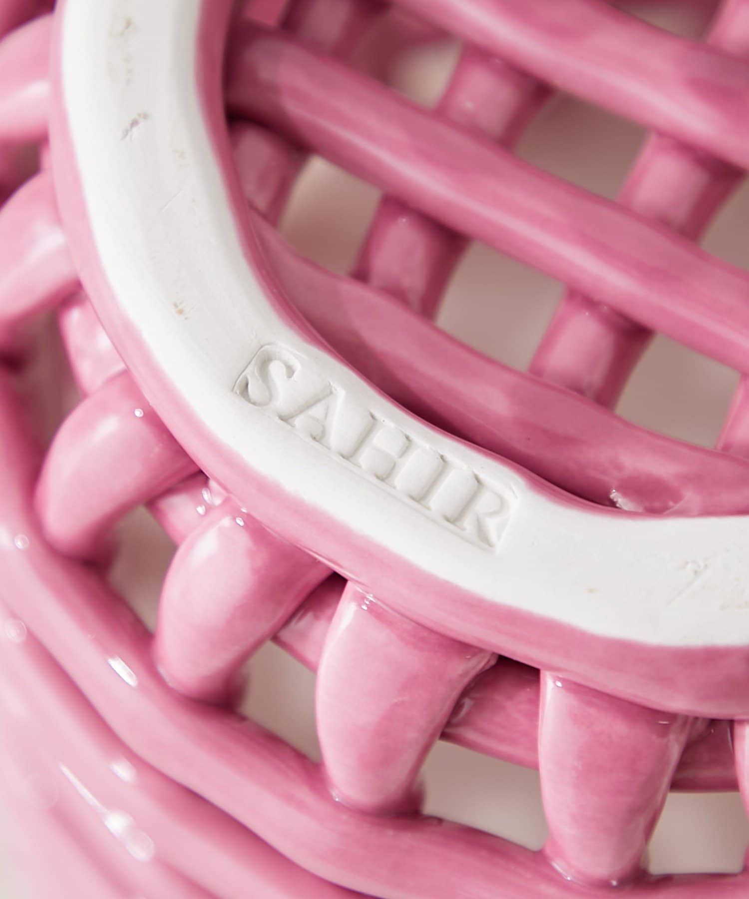 BIRTHDAY BAR(バースデイバー) 【SAHIR サヒール】Pottery round basket