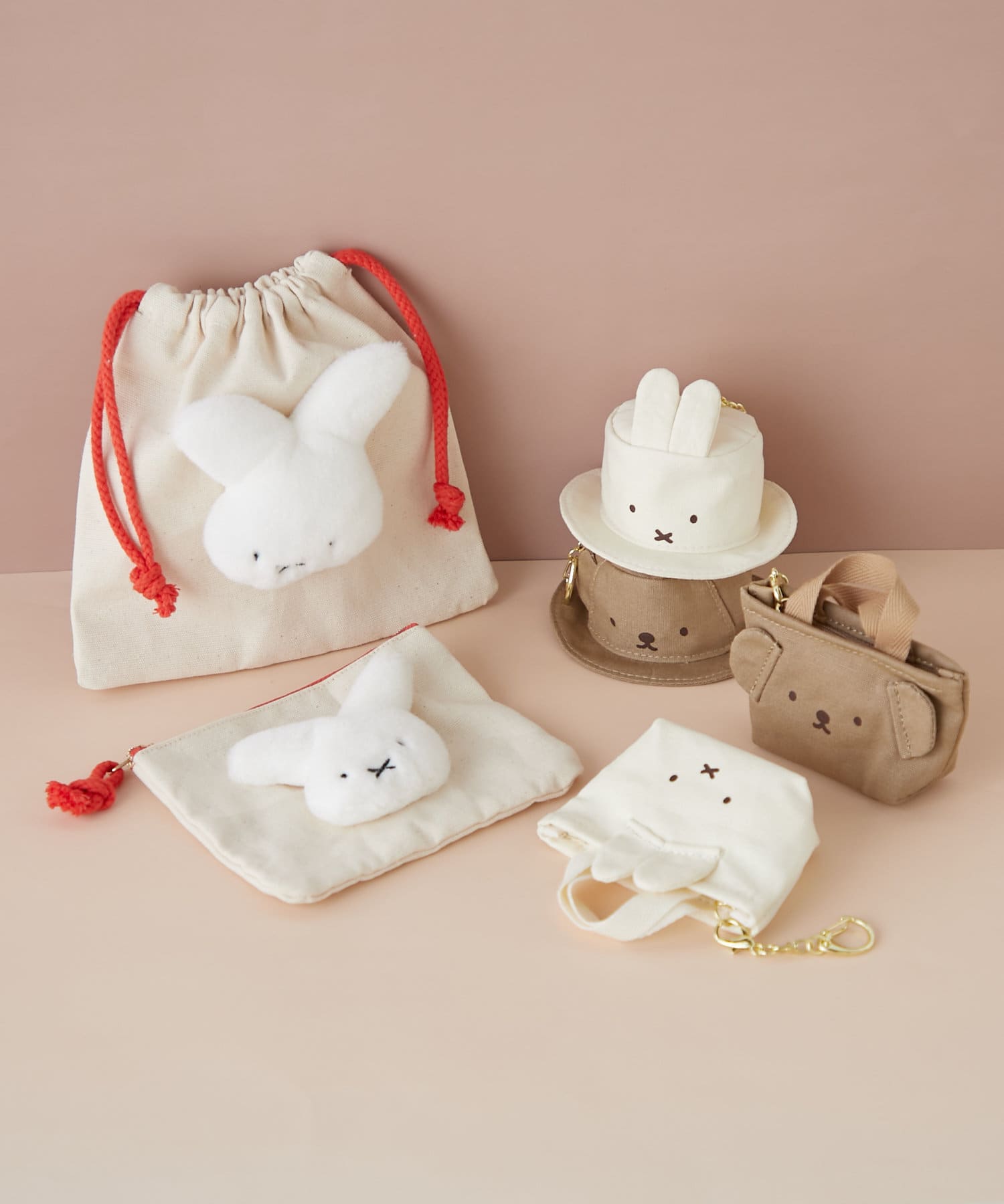 BIRTHDAY BAR(バースデイバー) 【MIFFY　ミッフィー】 70th NIJNTJE マスコット巾着　
