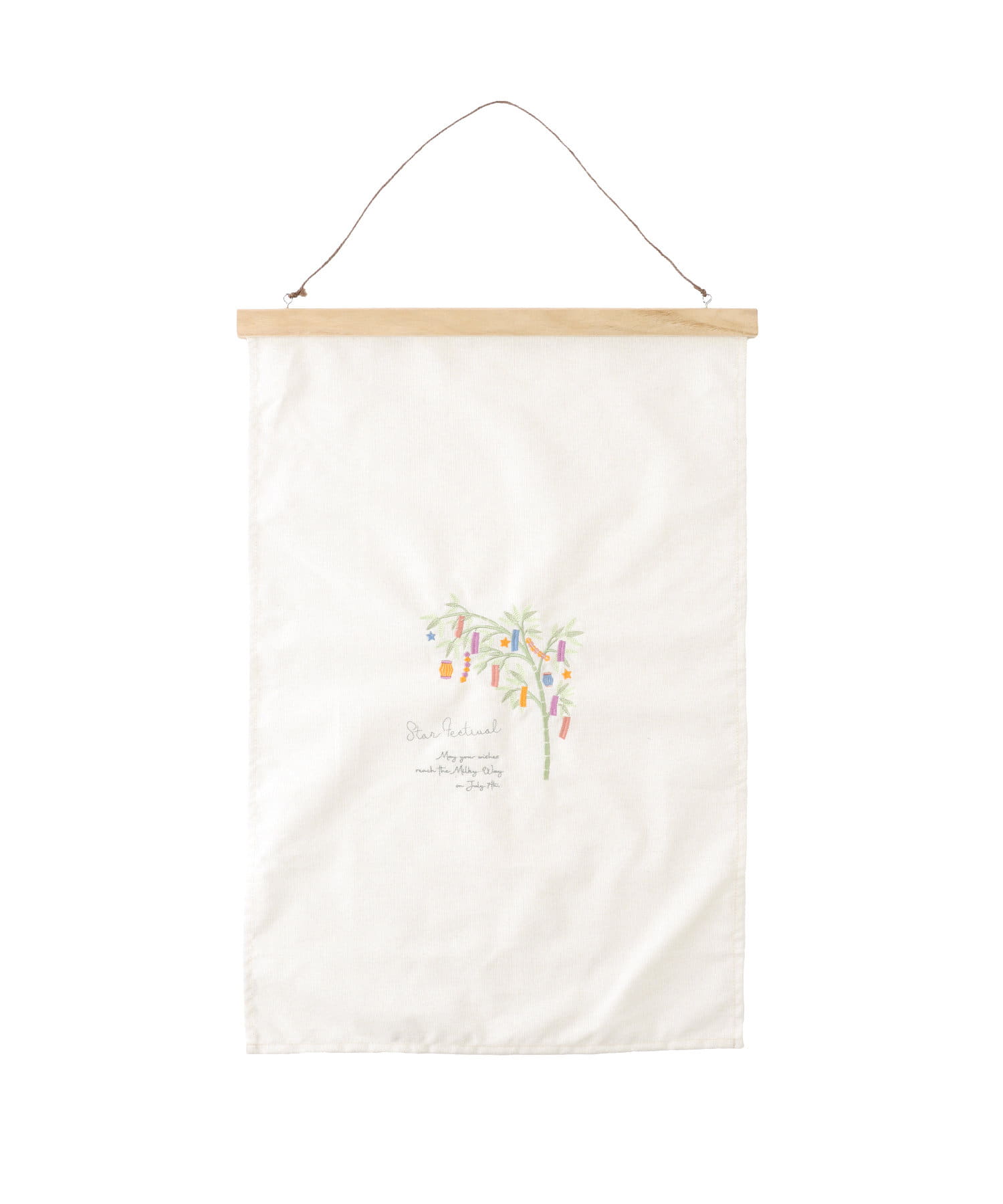 salut!(サリュ) 七夕刺繍タペストリー／たなばた