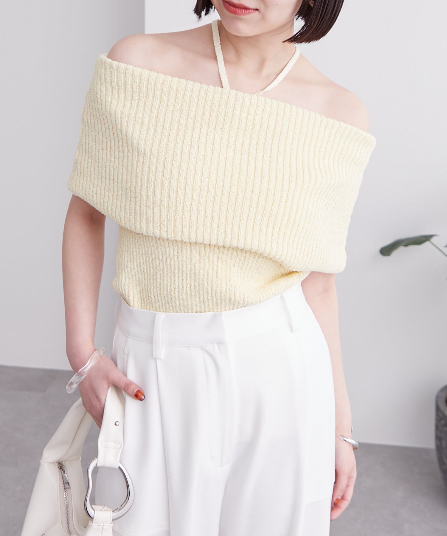 ブークレオフショルニット | mystic(ミスティック)レディース | PAL