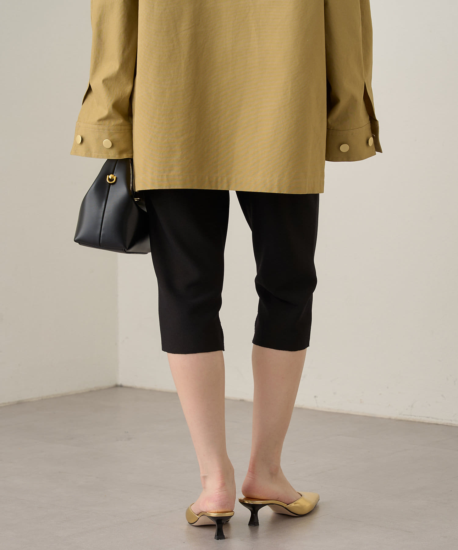 OUTLET(アウトレット) 【Loungedress】カットジョーゼットハーフパンツ