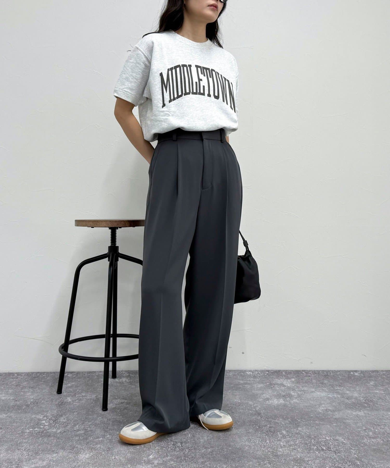 FREDY & GLOSTER(フレディ アンド グロスター) 【Champion/チャンピオン】プリント入り裏毛半袖スウェットTシャツ