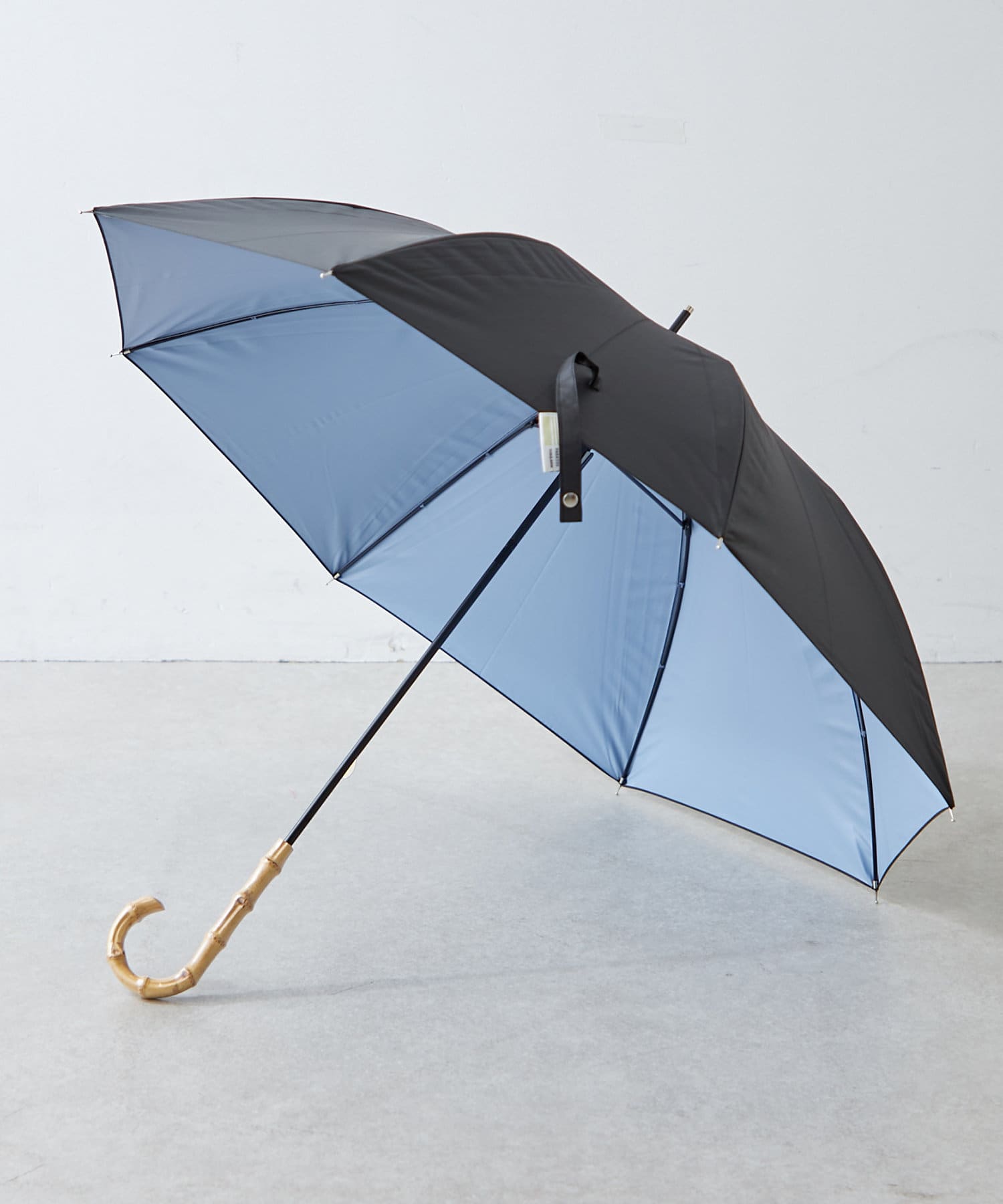 Remind me and forever(リマインドミーアンドフォーエバー) 【晴雨兼用】配色バンブー傘