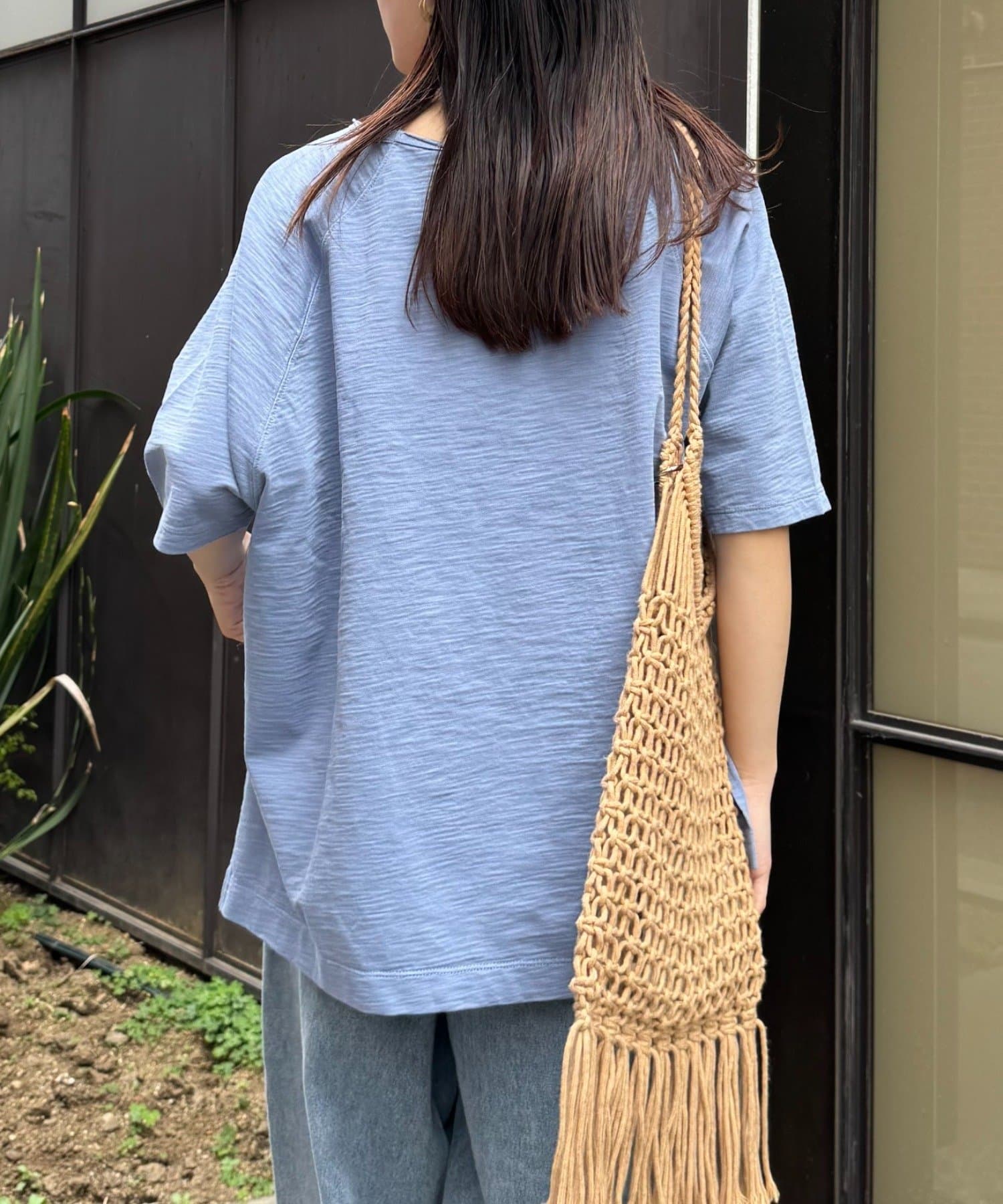 CIAOPANIC TYPY(チャオパニックティピー) ドルマンスリーブスラブフォトTee