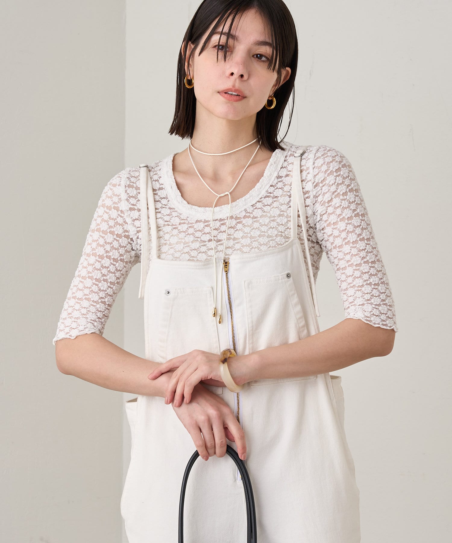 レースカットブラウス | LOUNGEDRESS(ラウンジドレス)レディース