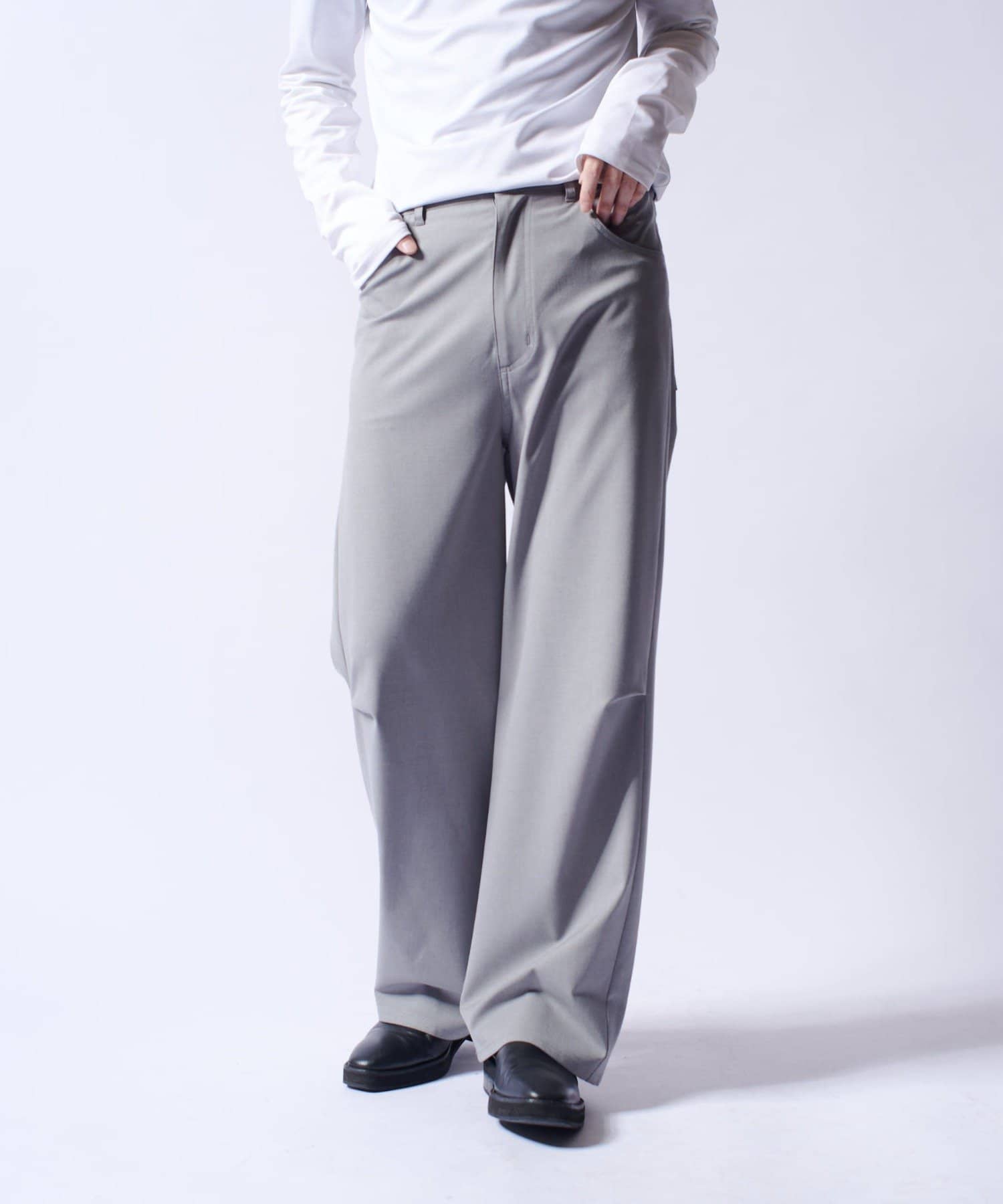 OUTLET(アウトレット) 【Lui's】TRストレートタックPT