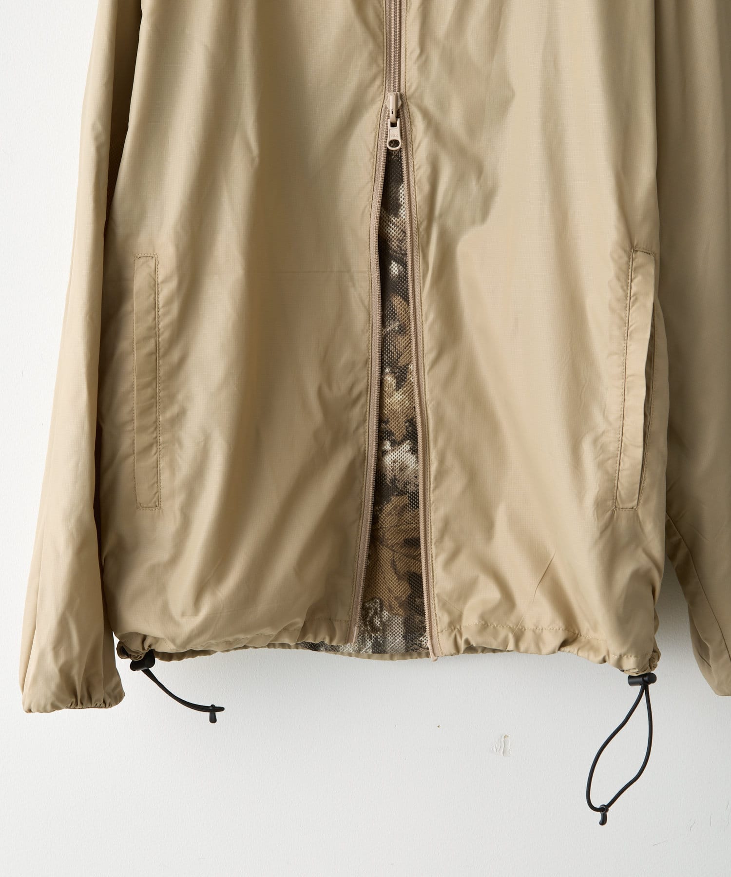 OUTLET(アウトレット) 【Kastane】【WHIMSIC/2WAY】リバーシブルメッシュジップパーカー
