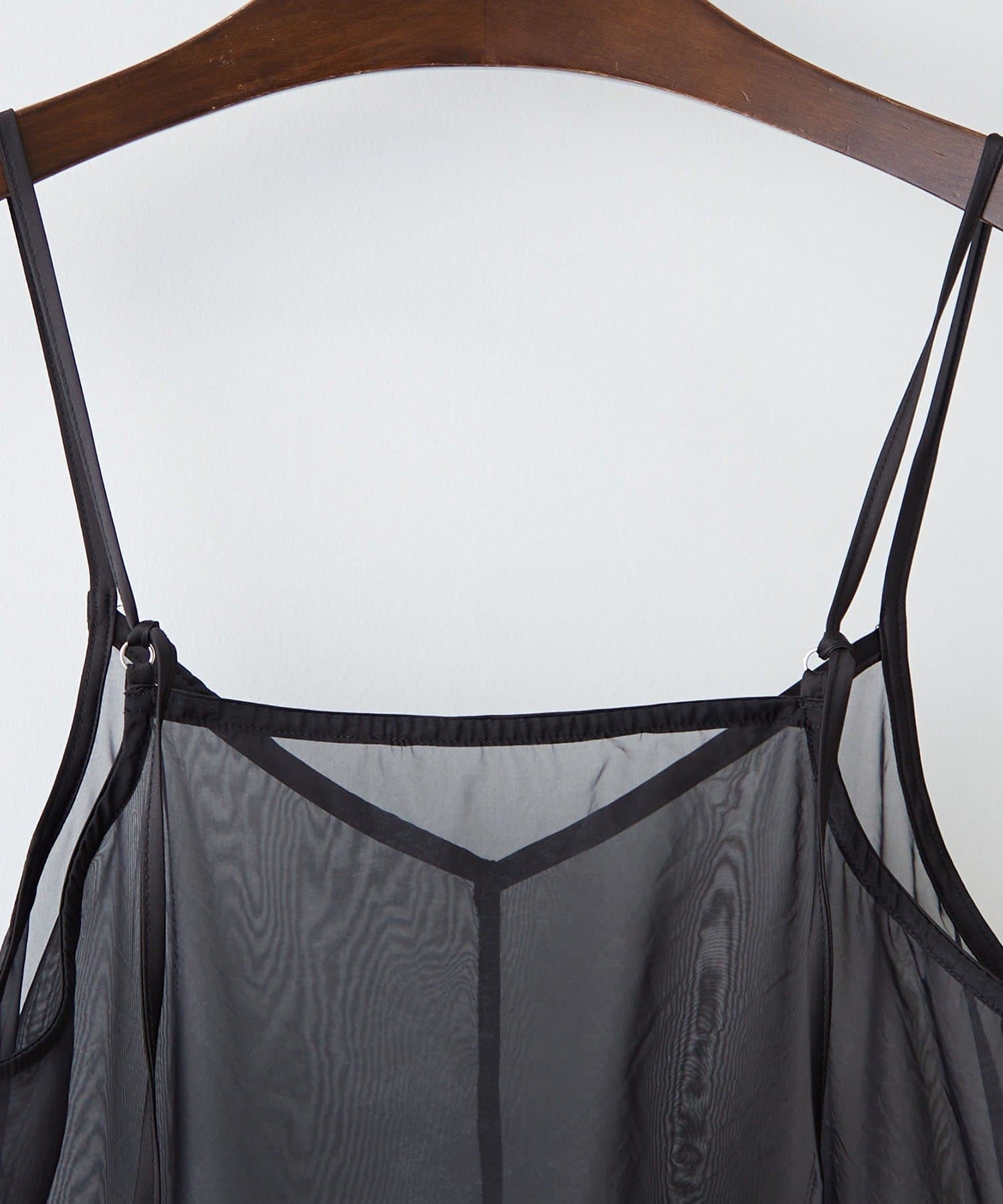 NICE CLAUP / OLIVE des OLIVE OUTLET(ナイスクラップ  / オリーブ デ オリーブ アウトレット) 【RMAF】NUNIFE/2WAY立体チュールキャミ