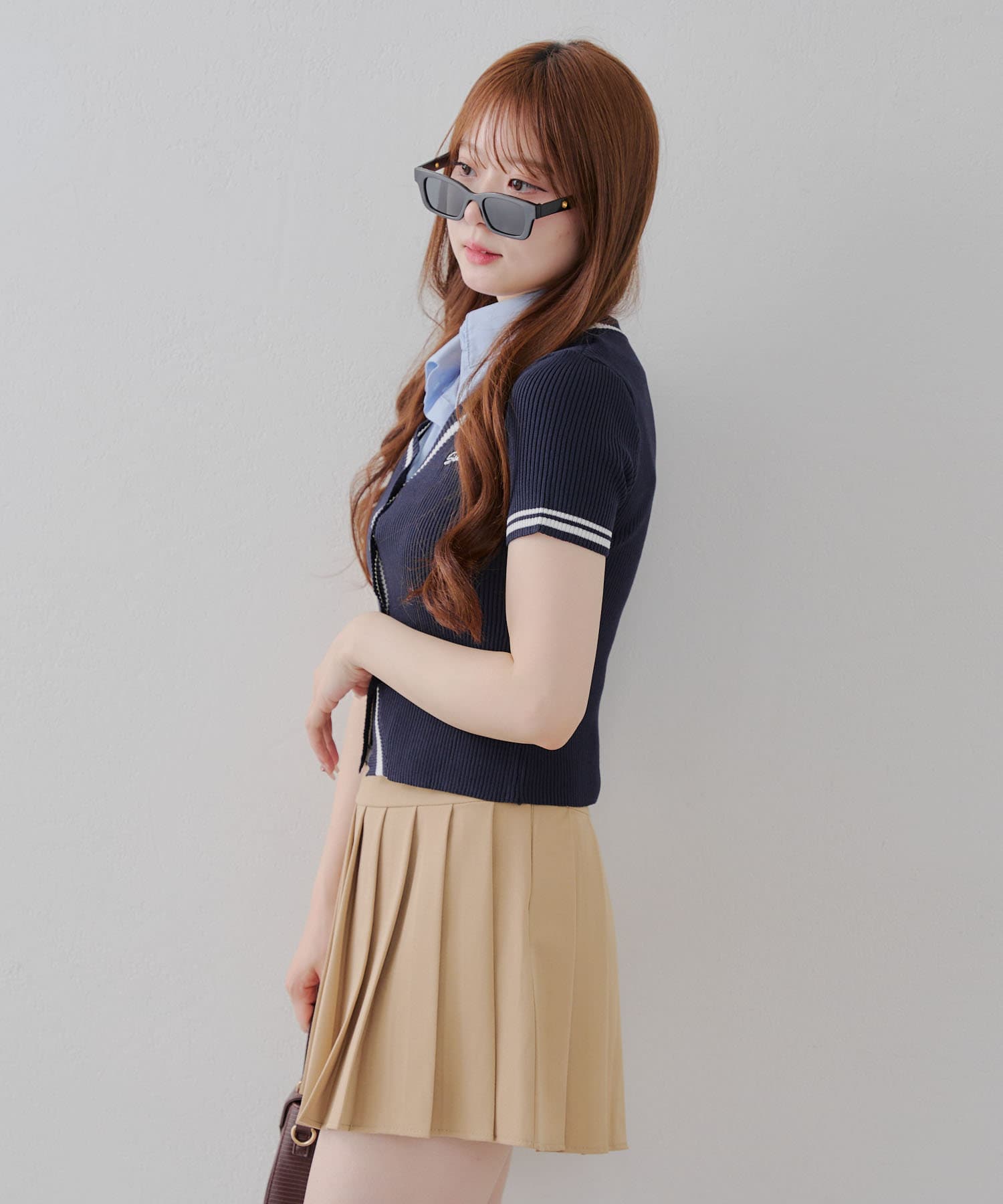 NICE CLAUP / OLIVE des OLIVE OUTLET(ナイスクラップ  / オリーブ デ オリーブ アウトレット) 【RMAF】【1枚でトレンドコーデが出来る】2WAYドッキングカーデイガン