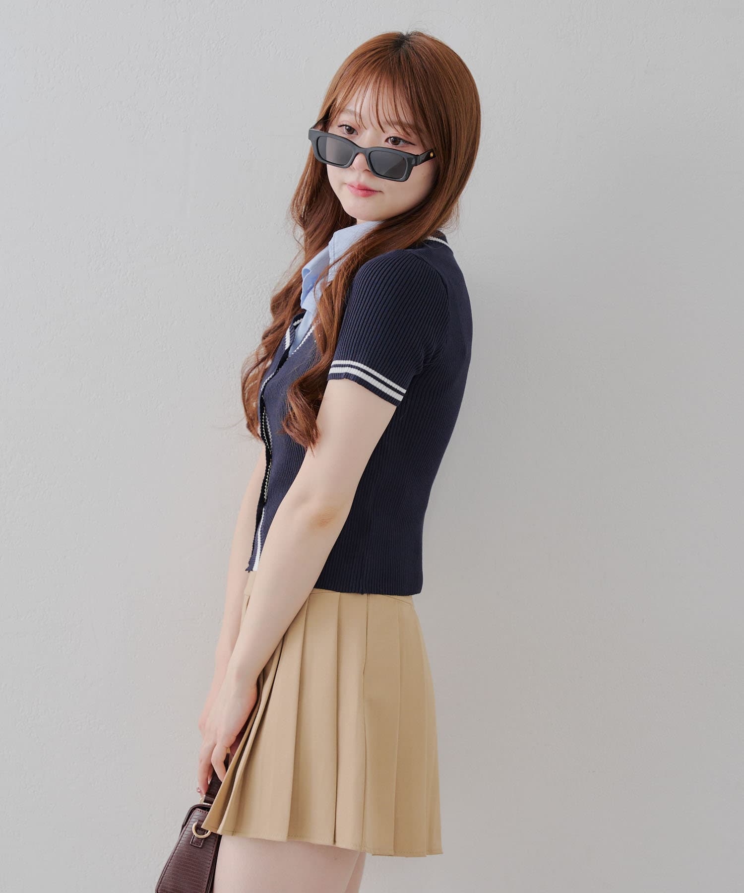 NICE CLAUP / OLIVE des OLIVE OUTLET(ナイスクラップ  / オリーブ デ オリーブ アウトレット) 【RMAF】【1枚でトレンドコーデが出来る】2WAYドッキングカーデイガン