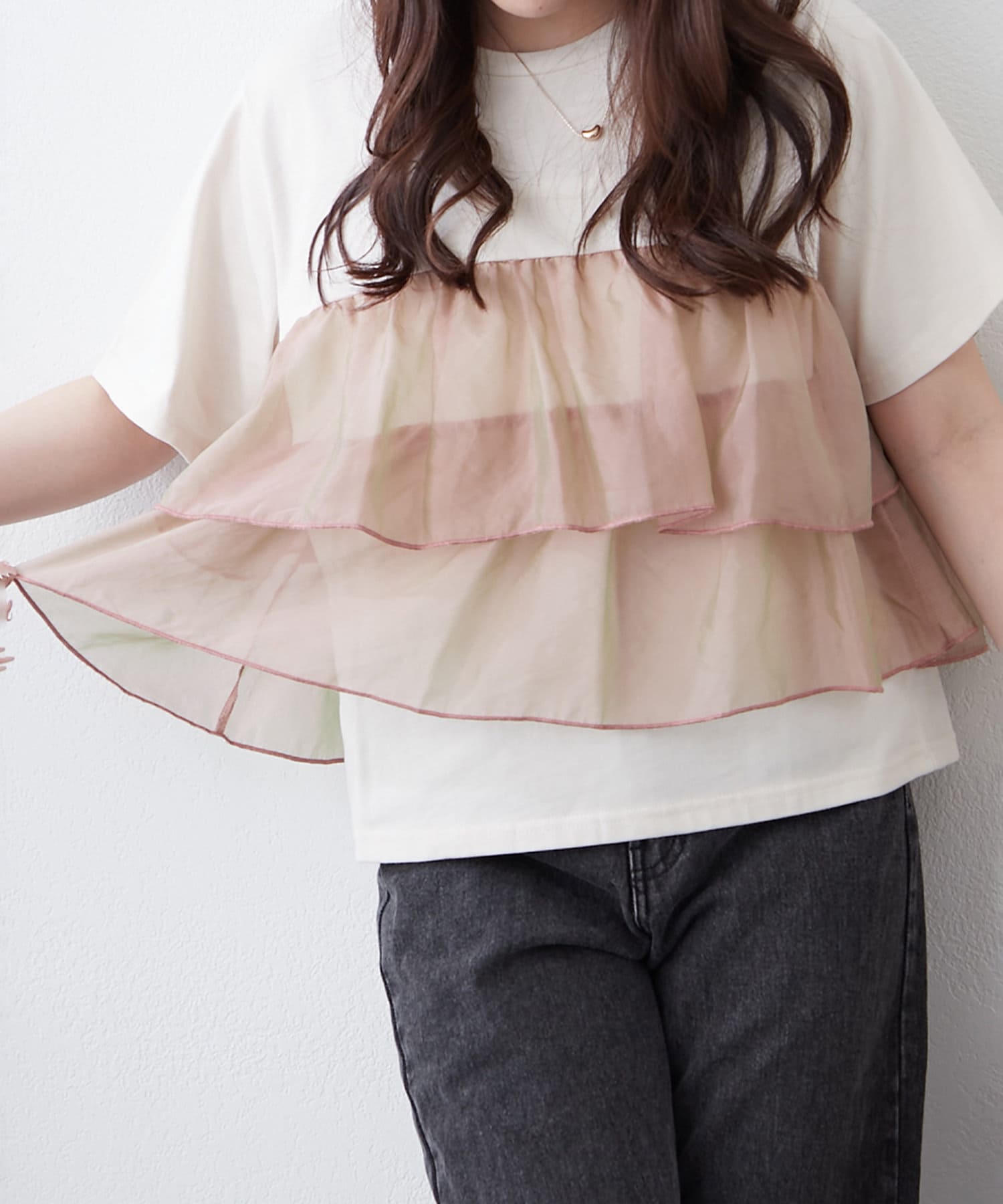 Remind me and forever(リマインドミーアンドフォーエバー) オーガンジードッキング半袖T