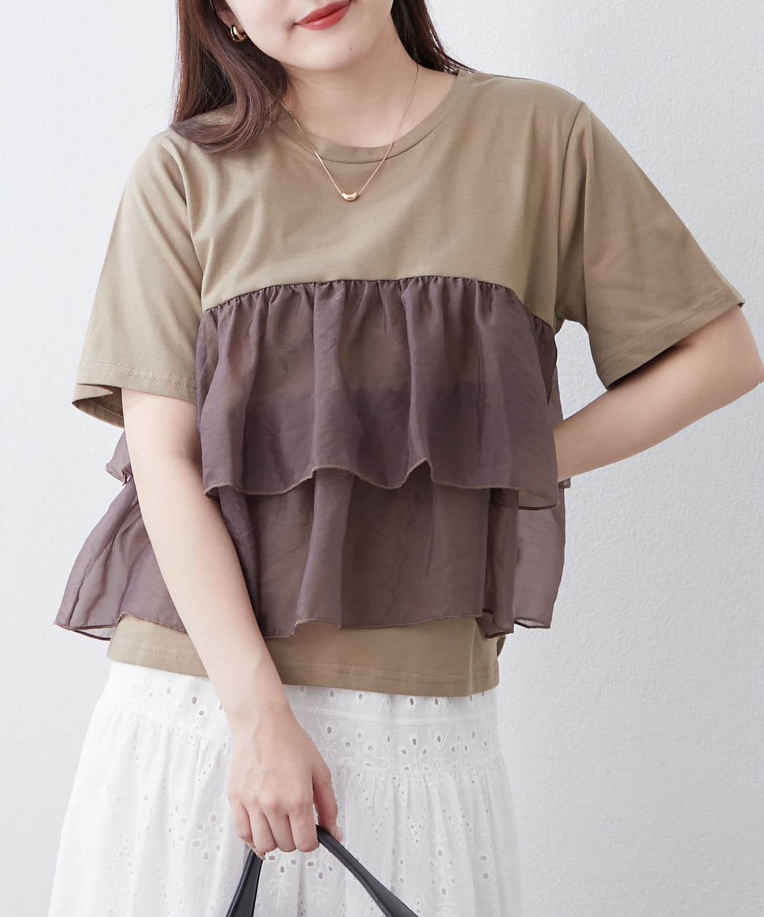 Remind me and forever(リマインドミーアンドフォーエバー) オーガンジードッキング半袖T