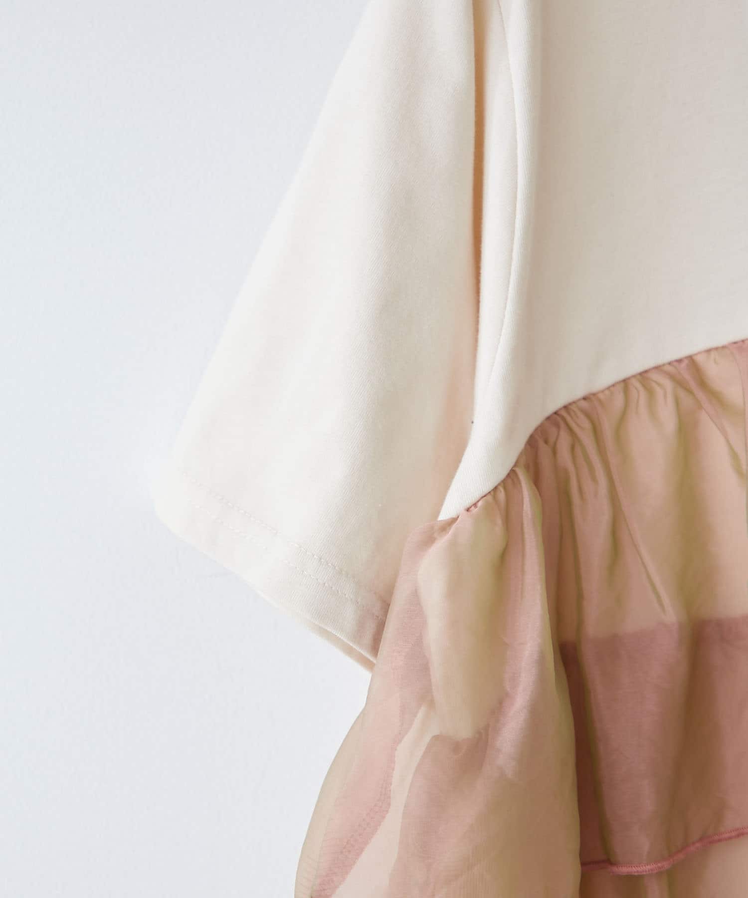 Remind me and forever(リマインドミーアンドフォーエバー) オーガンジードッキング半袖T