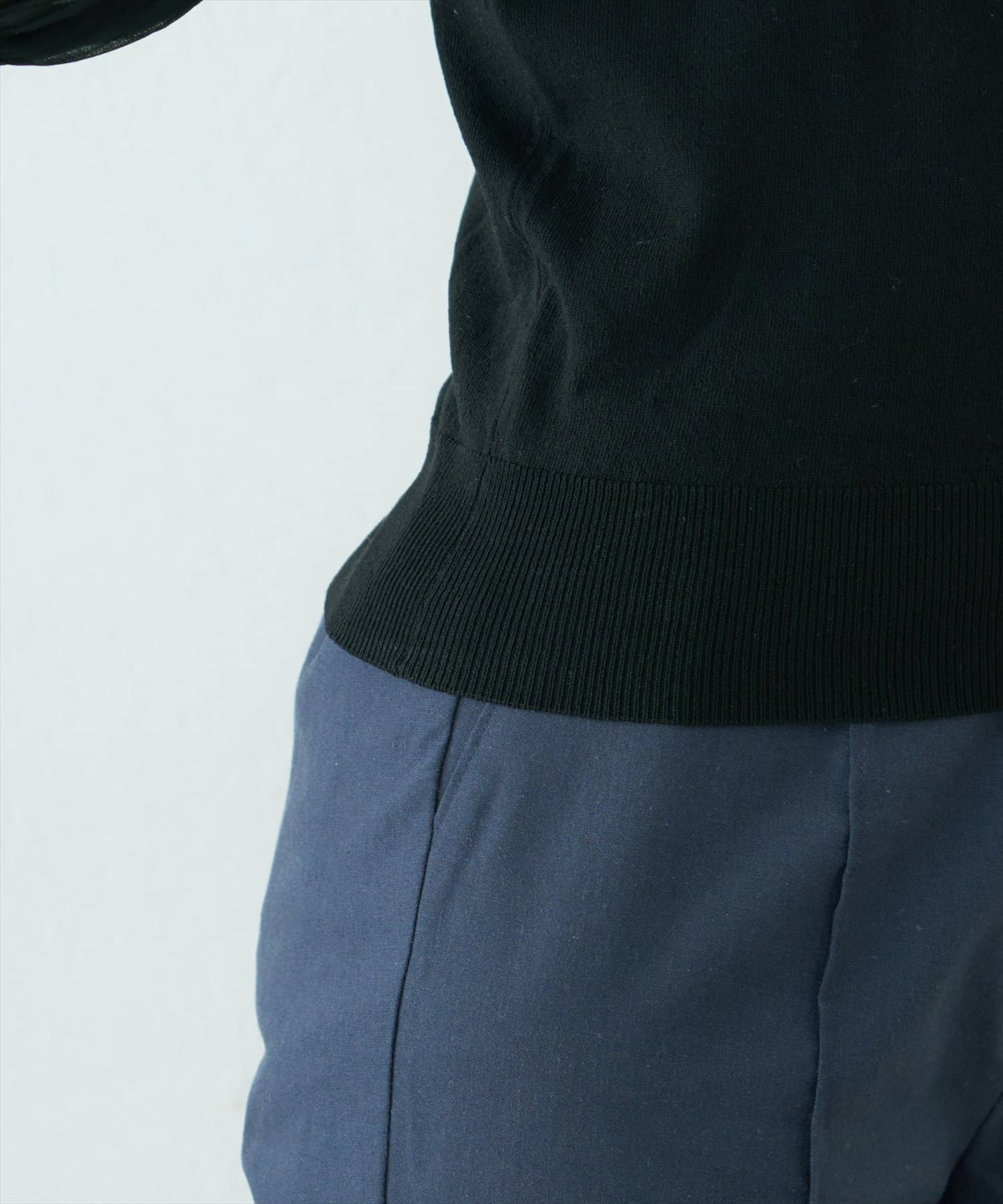 NICE CLAUP / OLIVE des OLIVE OUTLET(ナイスクラップ  / オリーブ デ オリーブ アウトレット) 【natural couture】マジョリカスリーブニットプルオーバー