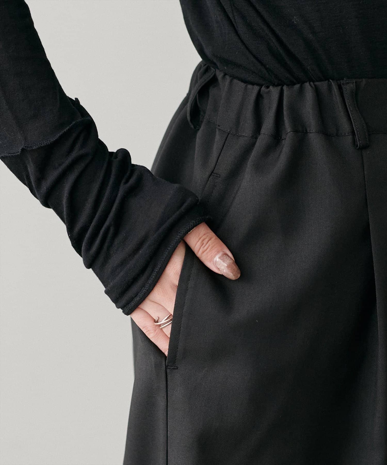 NICE CLAUP / OLIVE des OLIVE OUTLET(ナイスクラップ  / オリーブ デ オリーブ アウトレット) 【LARUTA】ツイルキャミセットアップ