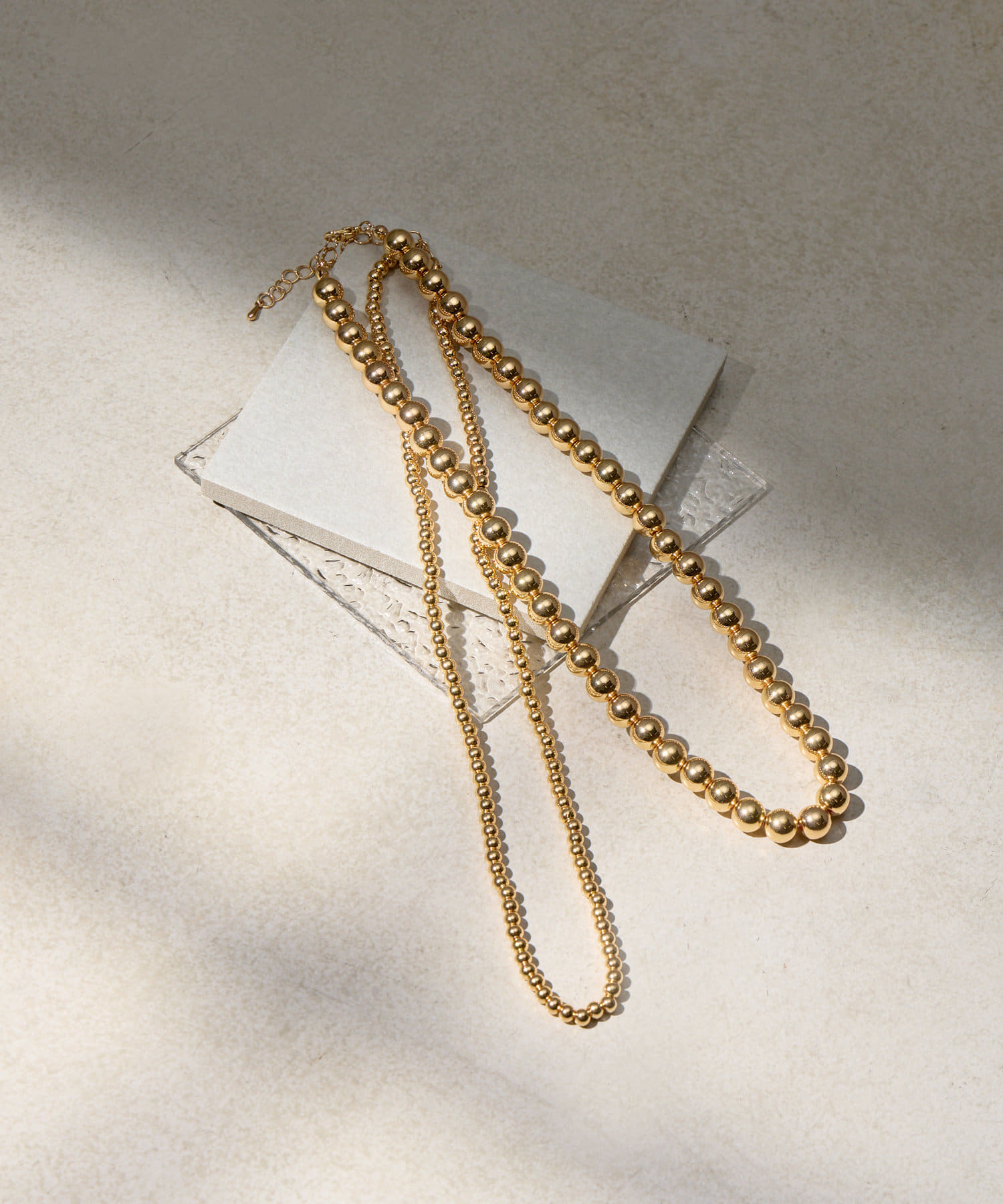 ボールチェーンネックレスセット(2P) | Lattice(ラティス